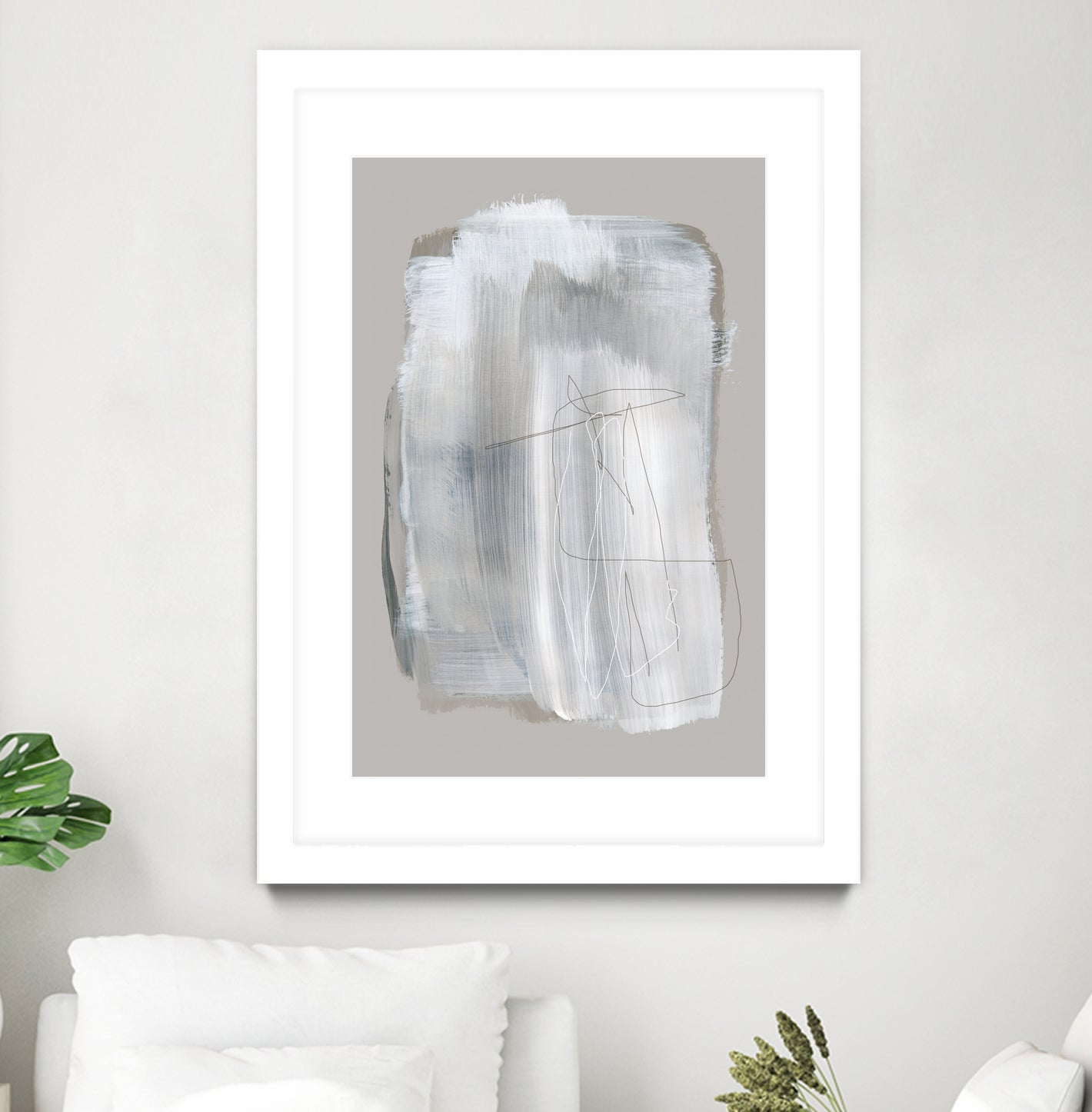 Abstract Brush Strokes 109 by Mareike on GIANT ART - bohmer