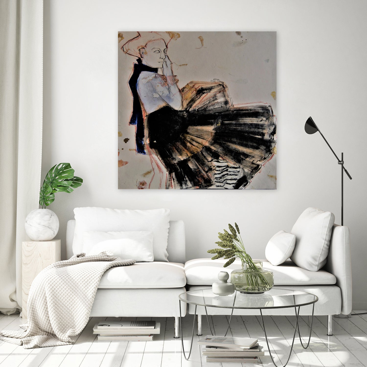 Blue Bow by Doris Schmitz on GIANT ART - 2784 illustration