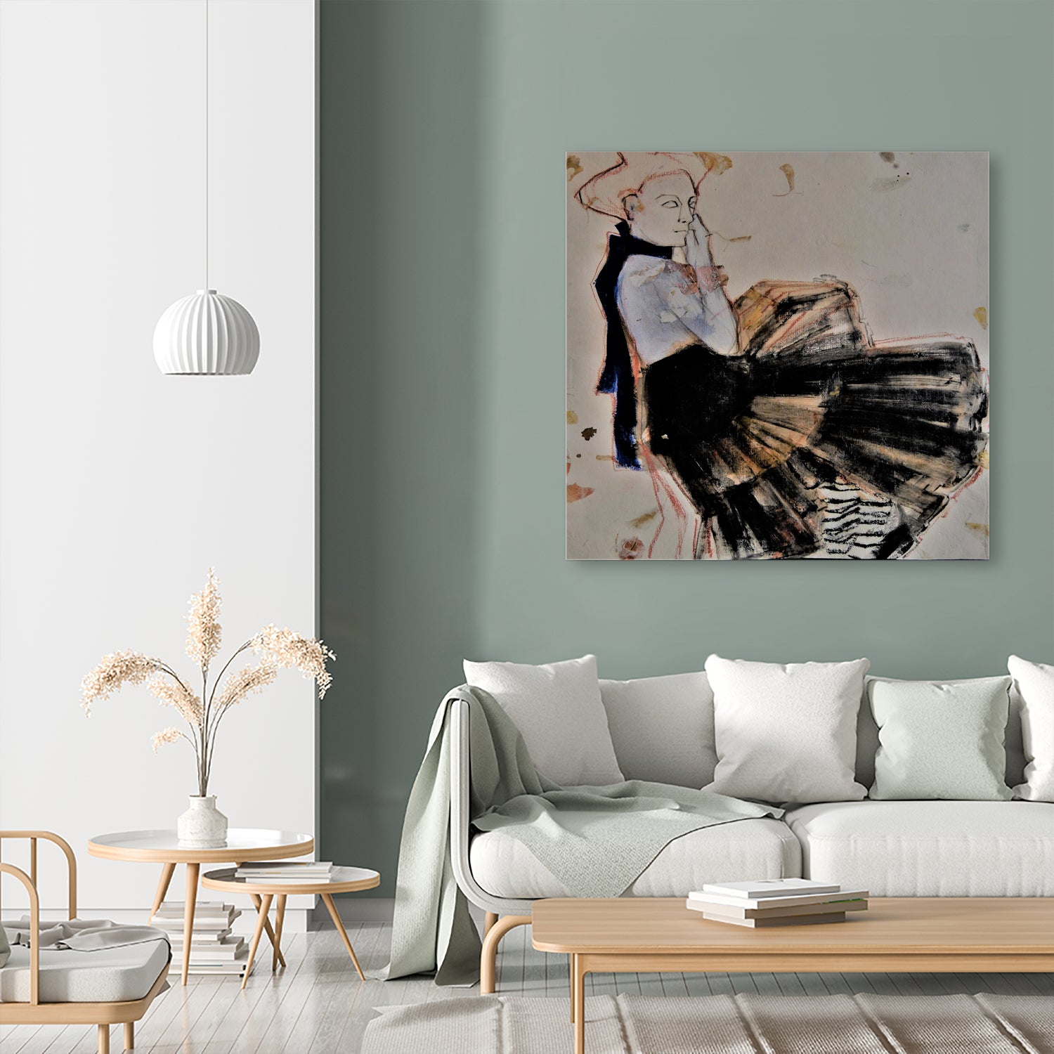 Blue Bow by Doris Schmitz on GIANT ART - 2784 illustration