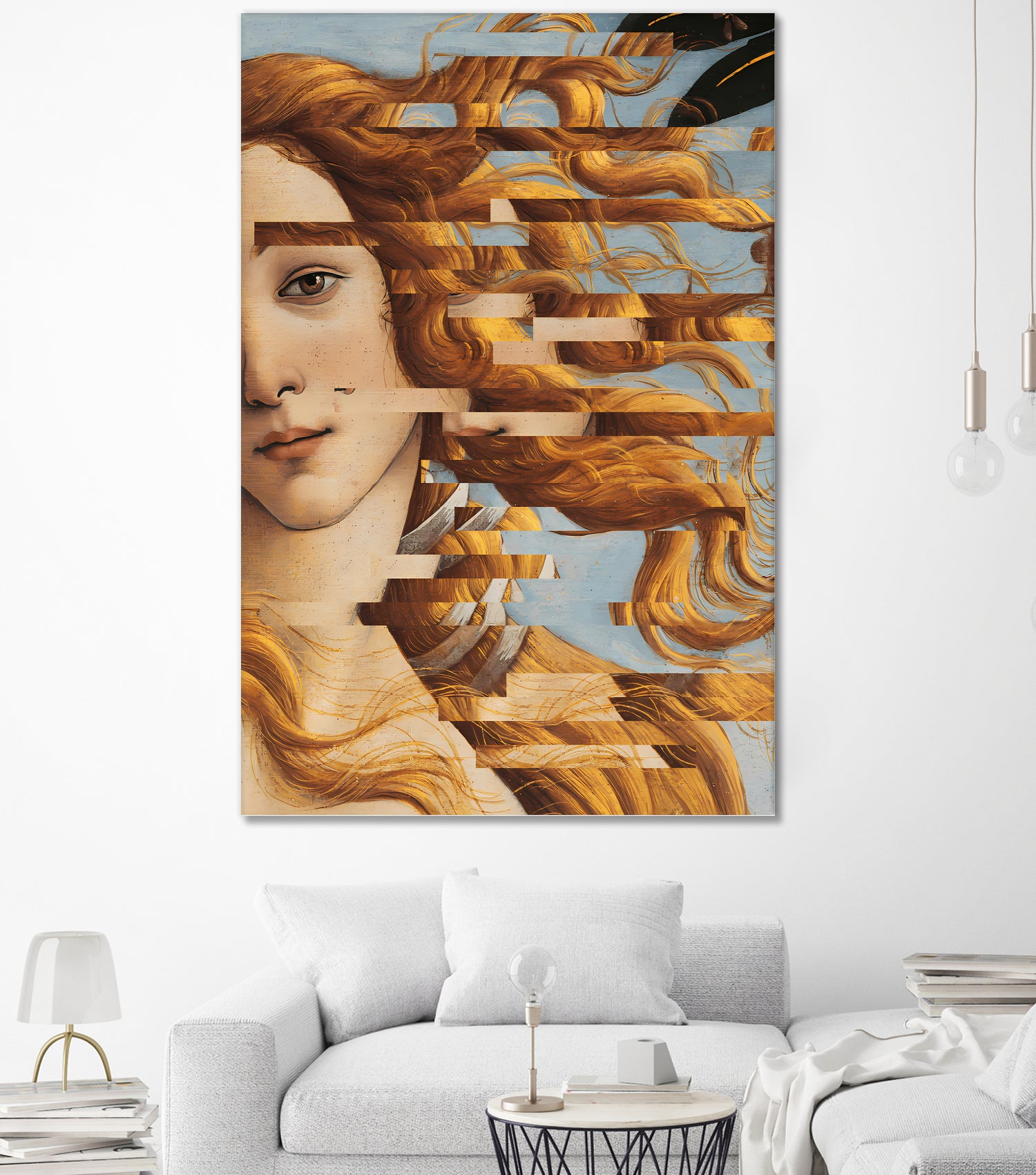 The Birth of Venus by Sandro Botticelli COLLAGE by The on GIANT ART - illustration painting