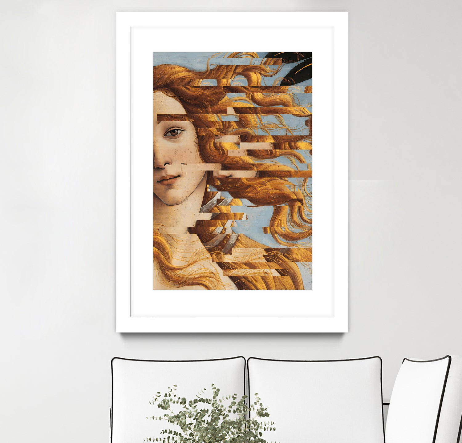 The Birth of Venus by Sandro Botticelli COLLAGE by The on GIANT ART - illustration painting