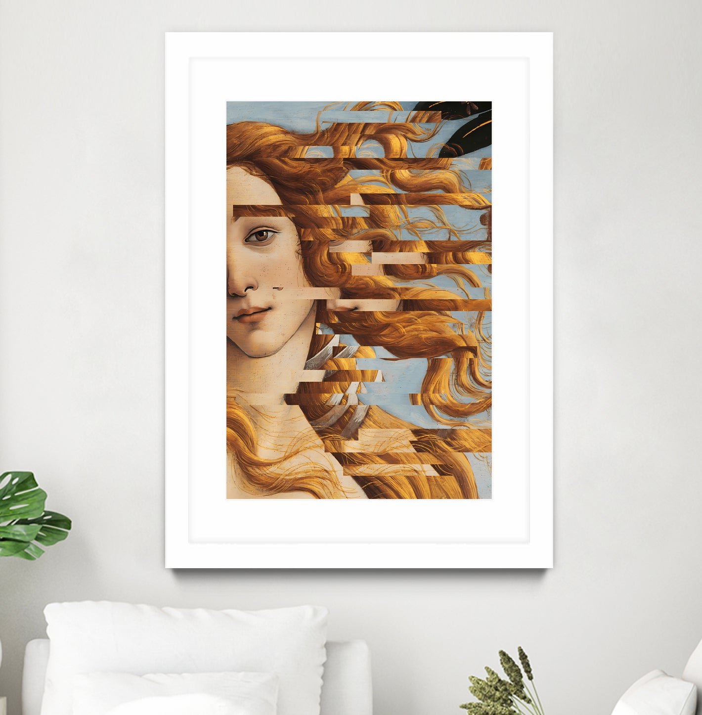 The Birth of Venus by Sandro Botticelli COLLAGE by The on GIANT ART - illustration painting