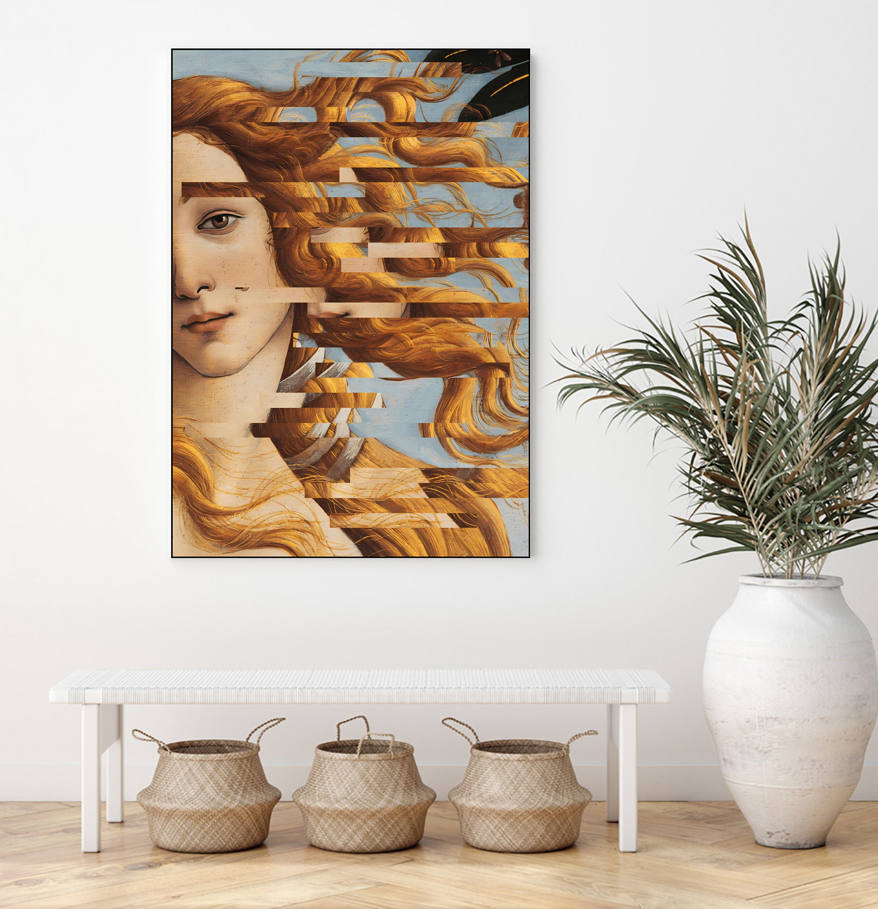 The Birth of Venus by Sandro Botticelli COLLAGE by The on GIANT ART - illustration painting