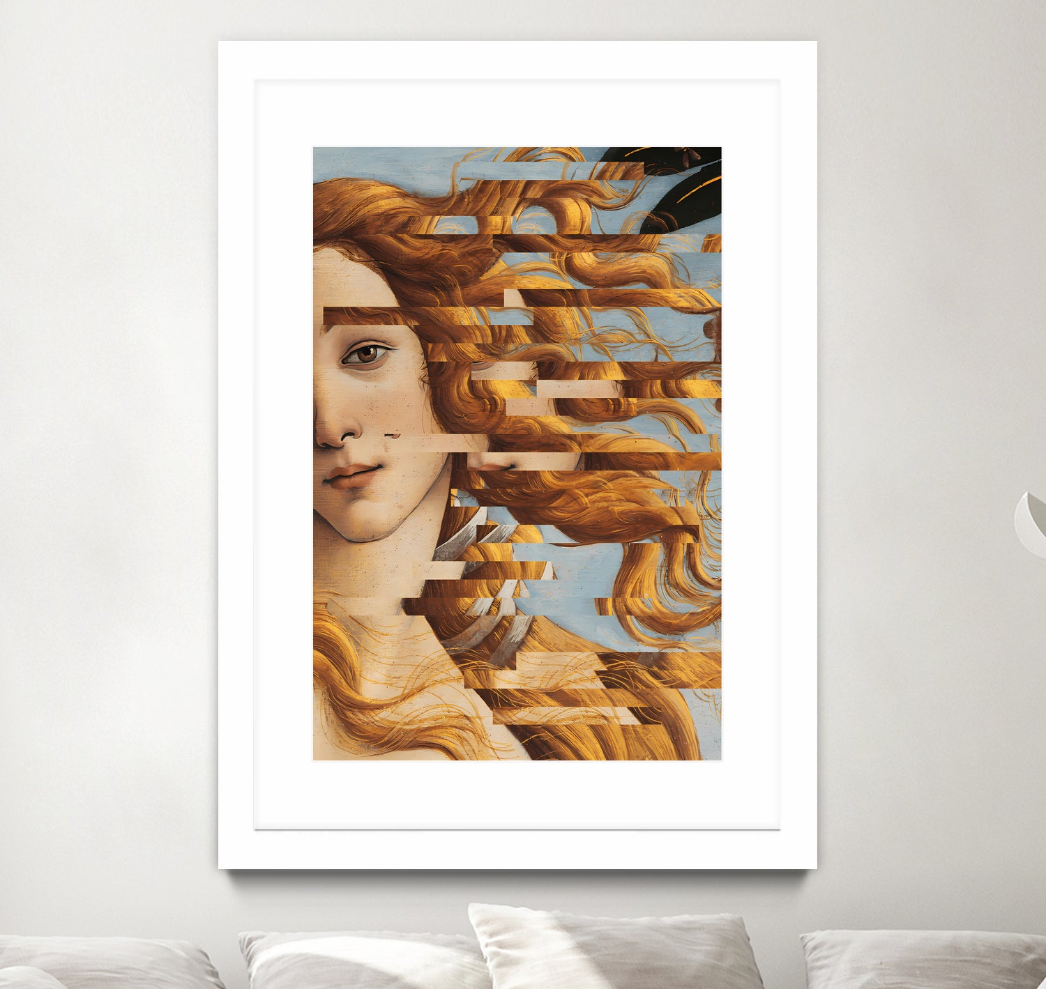 The Birth of Venus by Sandro Botticelli COLLAGE by The on GIANT ART - illustration painting