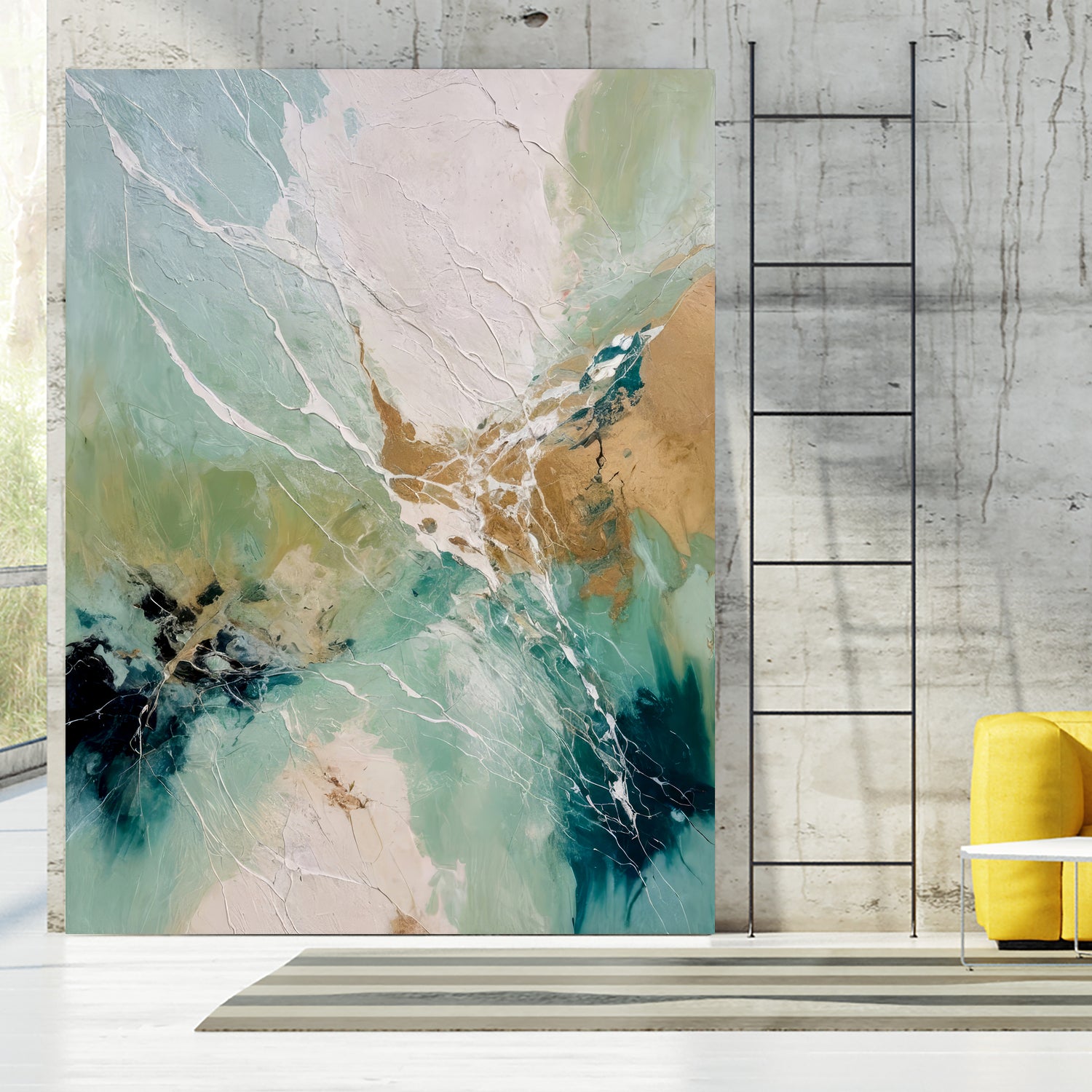 Ethereal Currents by Alpenglow Workshop on GIANT ART - abstract abstract art