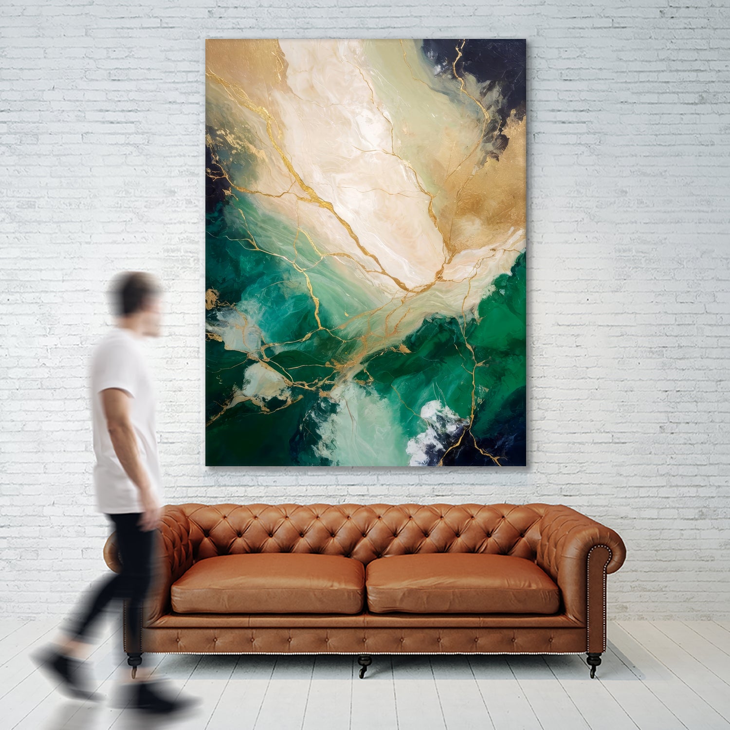 Guilded Radiance by Alpenglow Workshop on GIANT ART - abstract abstract