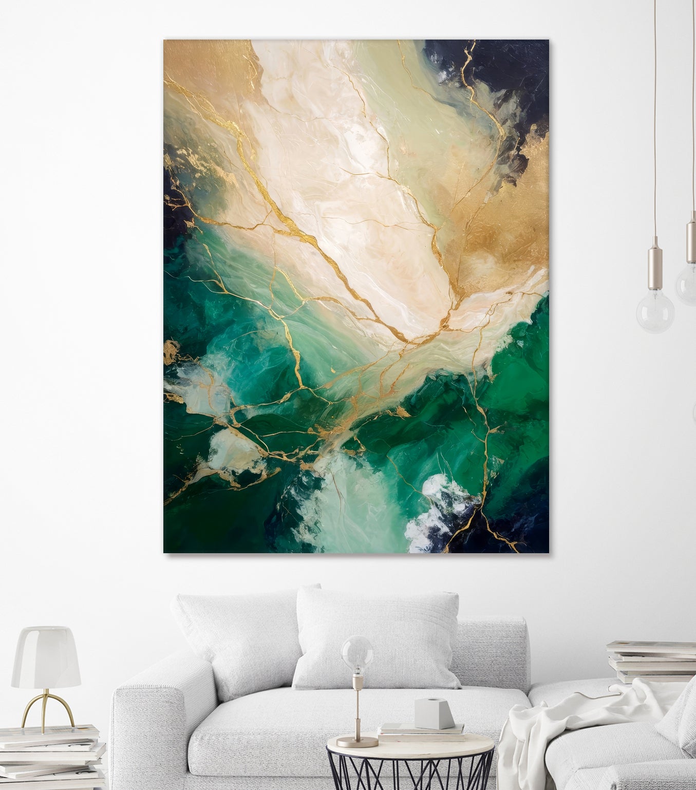 Guilded Radiance by Alpenglow Workshop on GIANT ART - abstract abstract