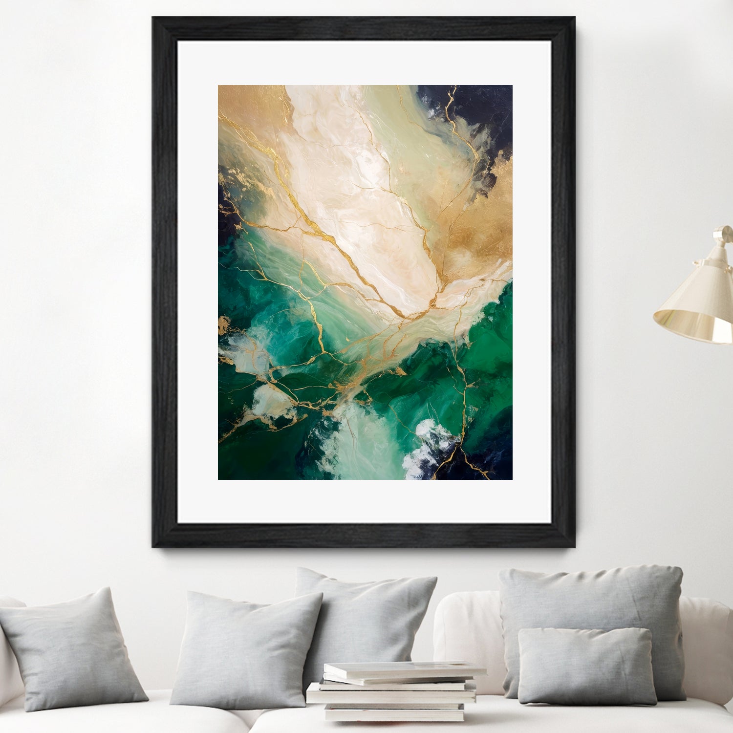 Guilded Radiance by Alpenglow Workshop on GIANT ART - abstract abstract