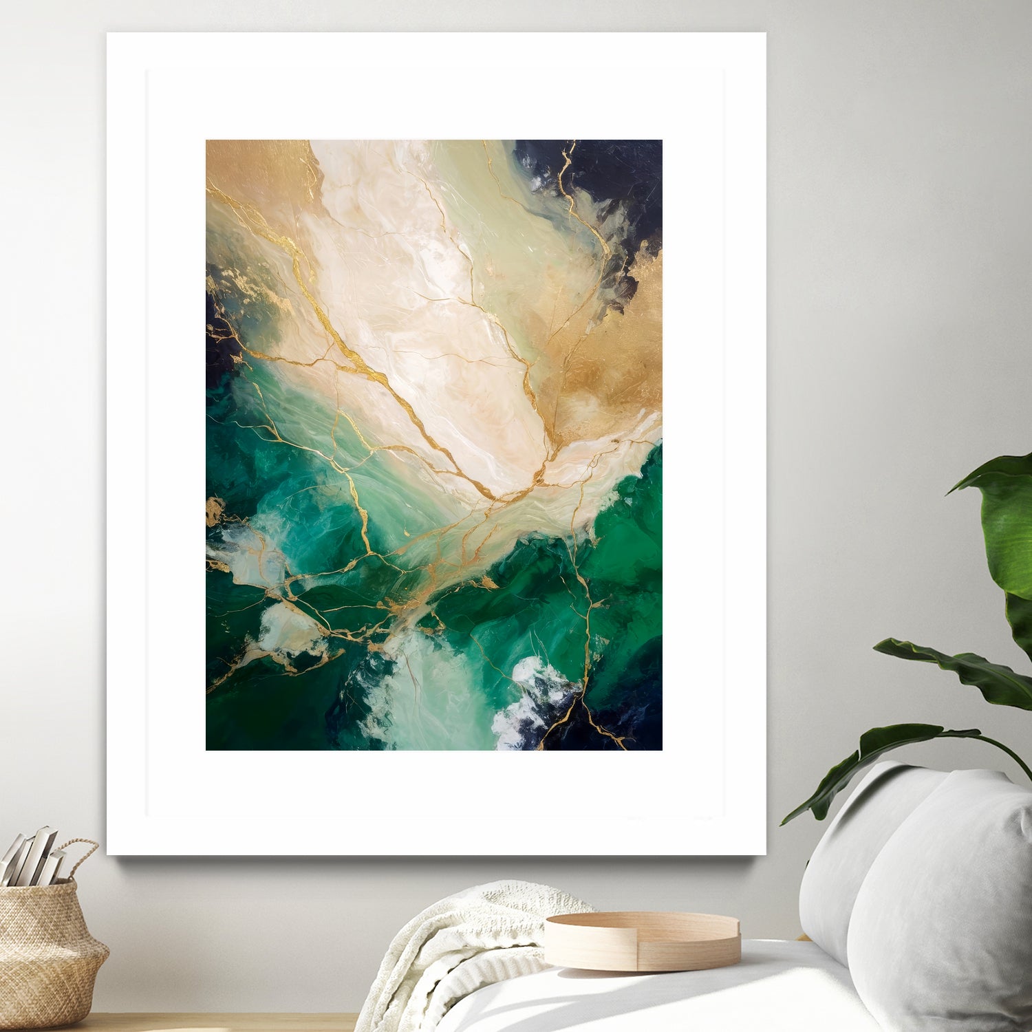 Guilded Radiance by Alpenglow Workshop on GIANT ART - abstract abstract