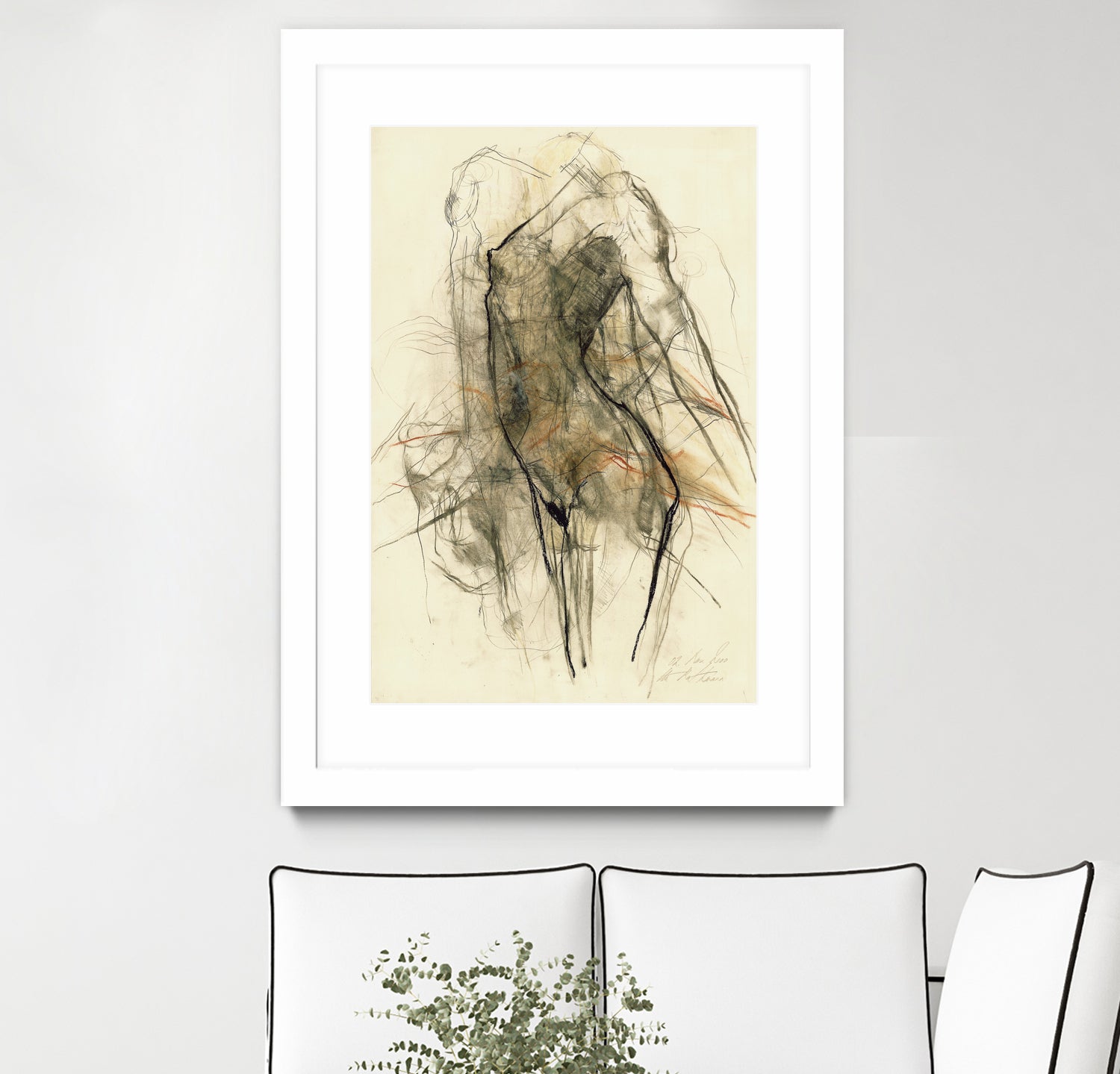 Impression Of Movement And Emotion by Ute Rathmann on GIANT ART - figurative abstract art