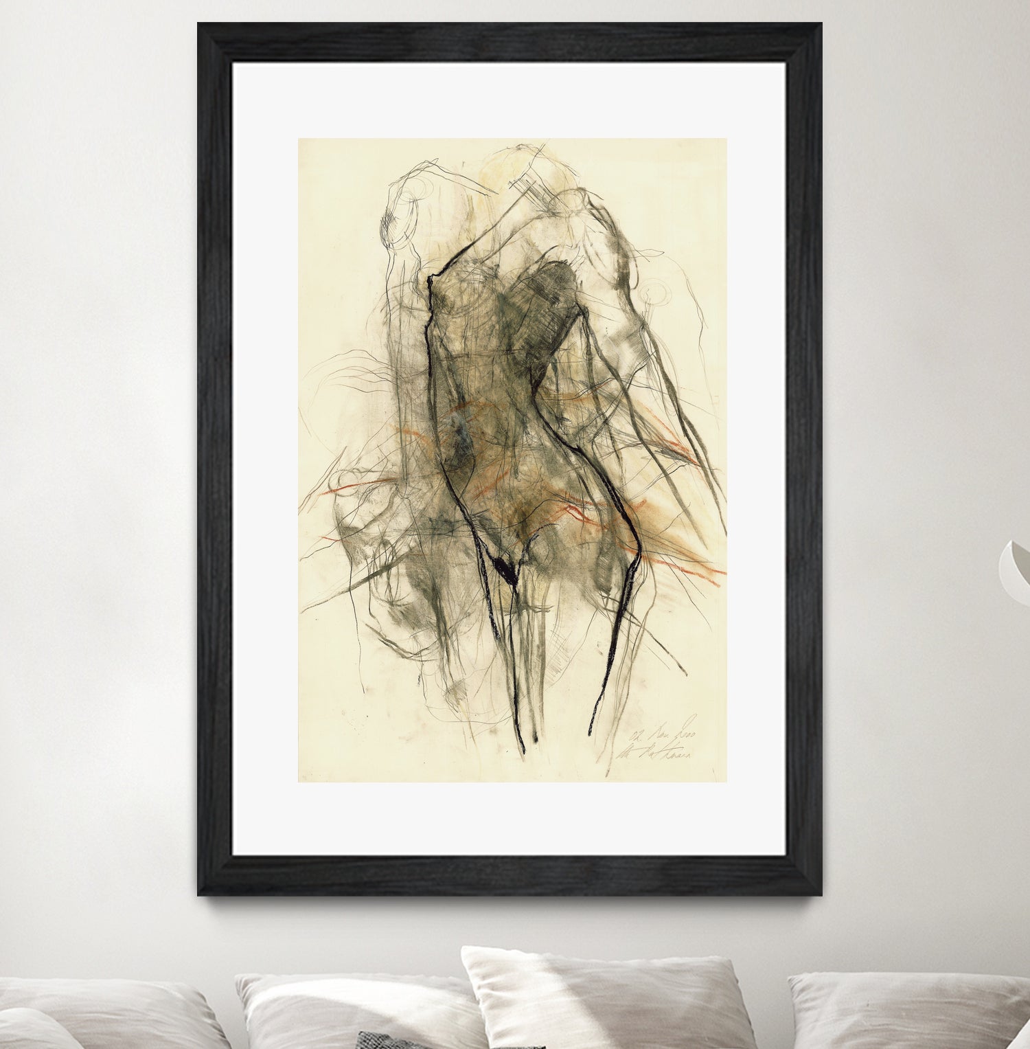 Impression Of Movement And Emotion by Ute Rathmann on GIANT ART - figurative abstract art