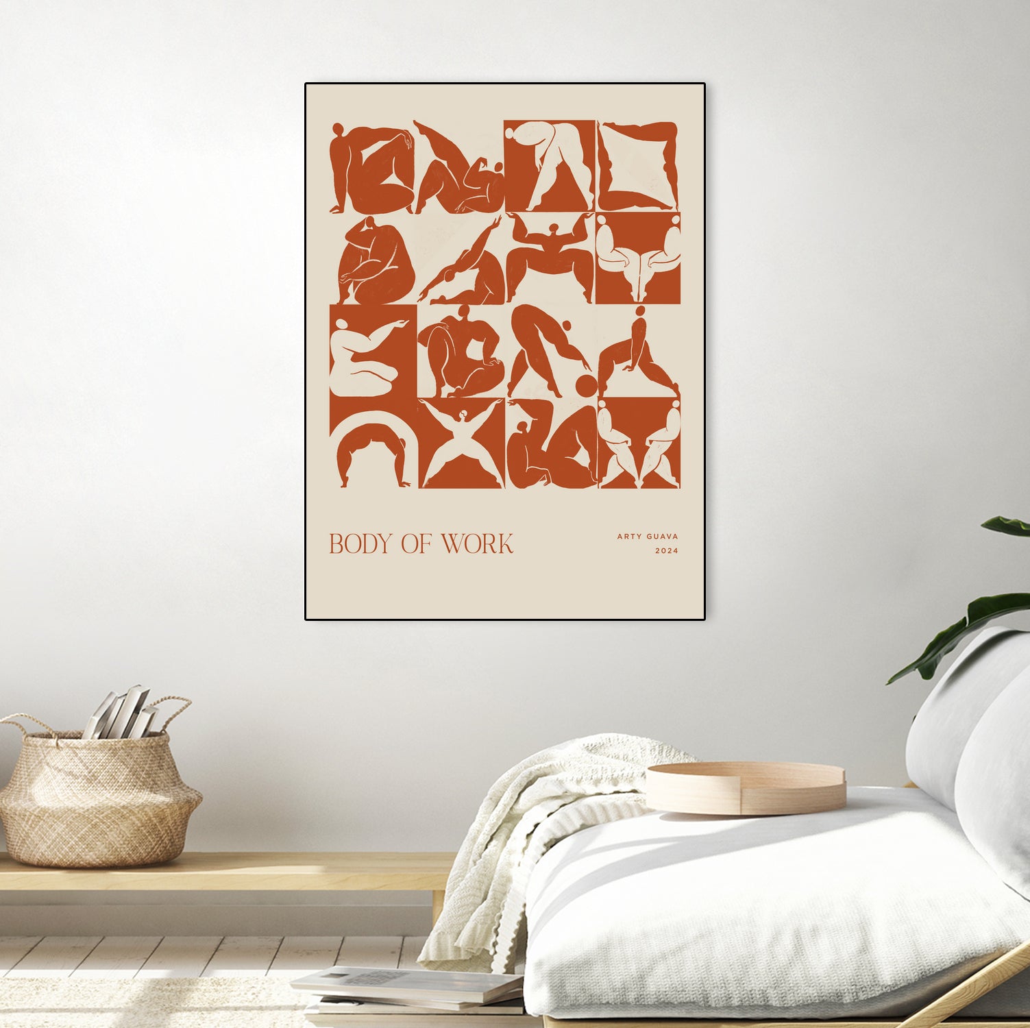 Body of Work (terracotta) by Arty Guava on GIANT ART - 9600 illustration