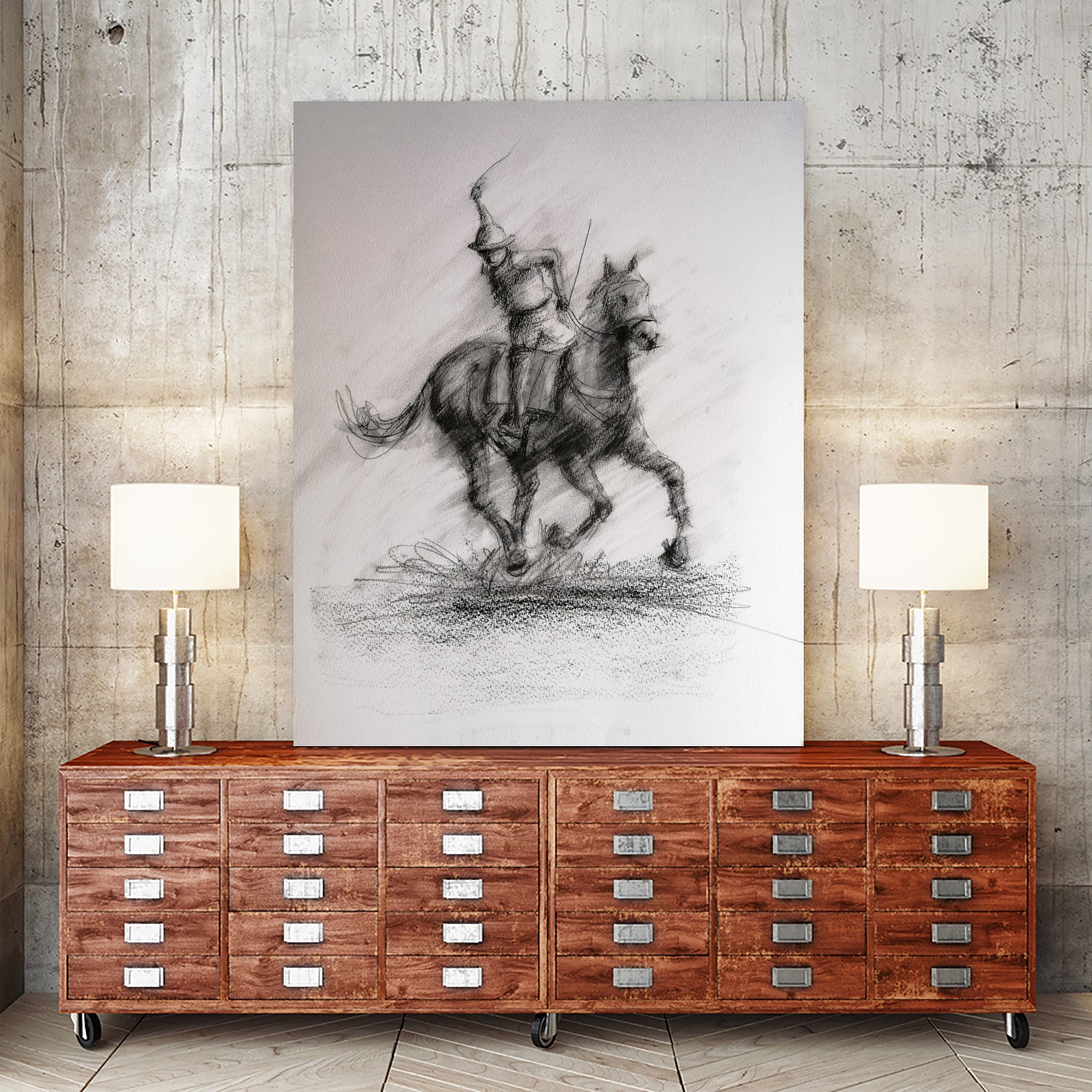 polo 4 by Giorgio Gosti on GIANT ART - animals sketch