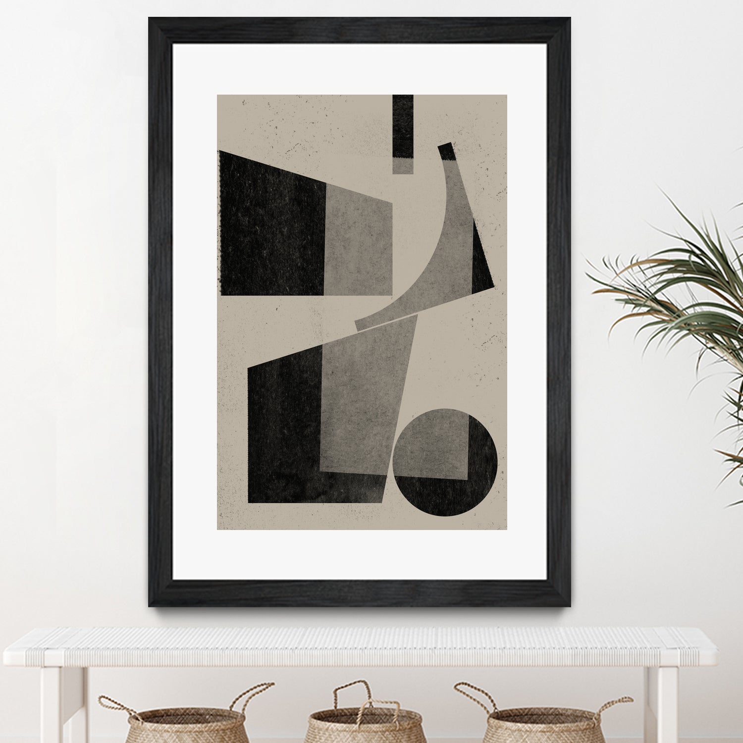 Geometric Harmony by THE MIUUS STUDIO on GIANT ART - watercolor abstract art