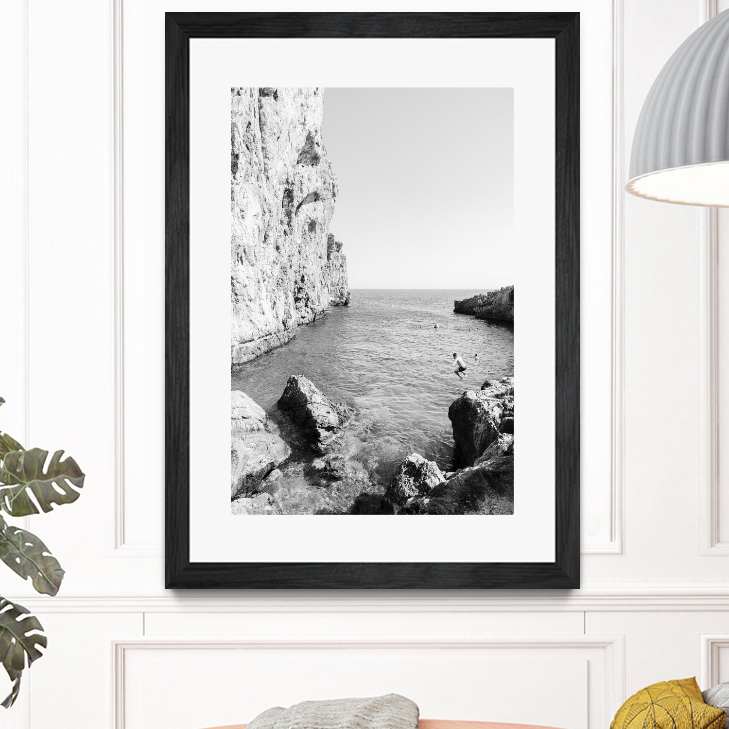 The Dive by Kathrin Pienaar on GIANT ART - black and white landscape black and white