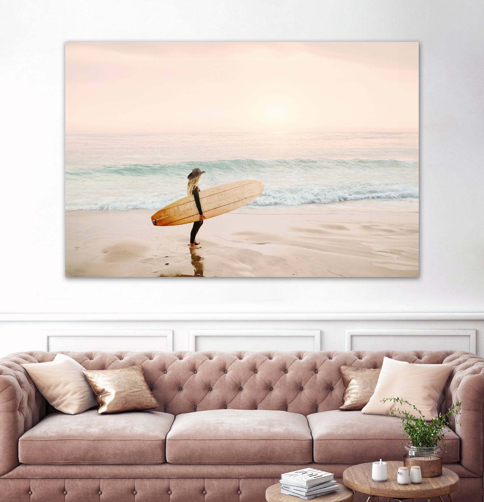 Surfer Cowgirl by Kathrin Pienaar on GIANT ART - outdoor landscape outdoor