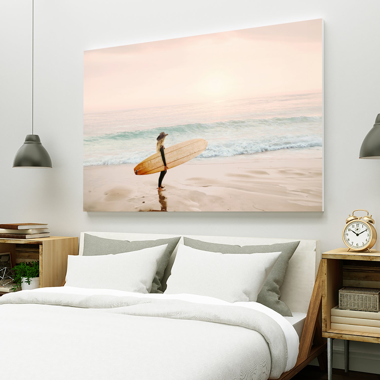 Surfer Cowgirl by Kathrin Pienaar on GIANT ART - outdoor landscape outdoor
