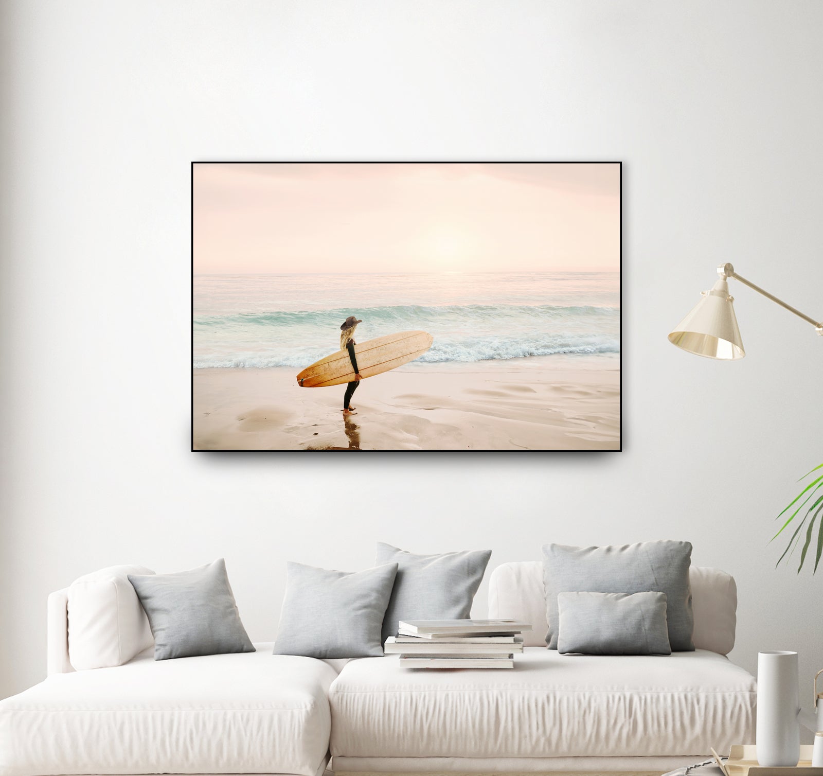 Surfer Cowgirl by Kathrin Pienaar on GIANT ART - outdoor landscape outdoor