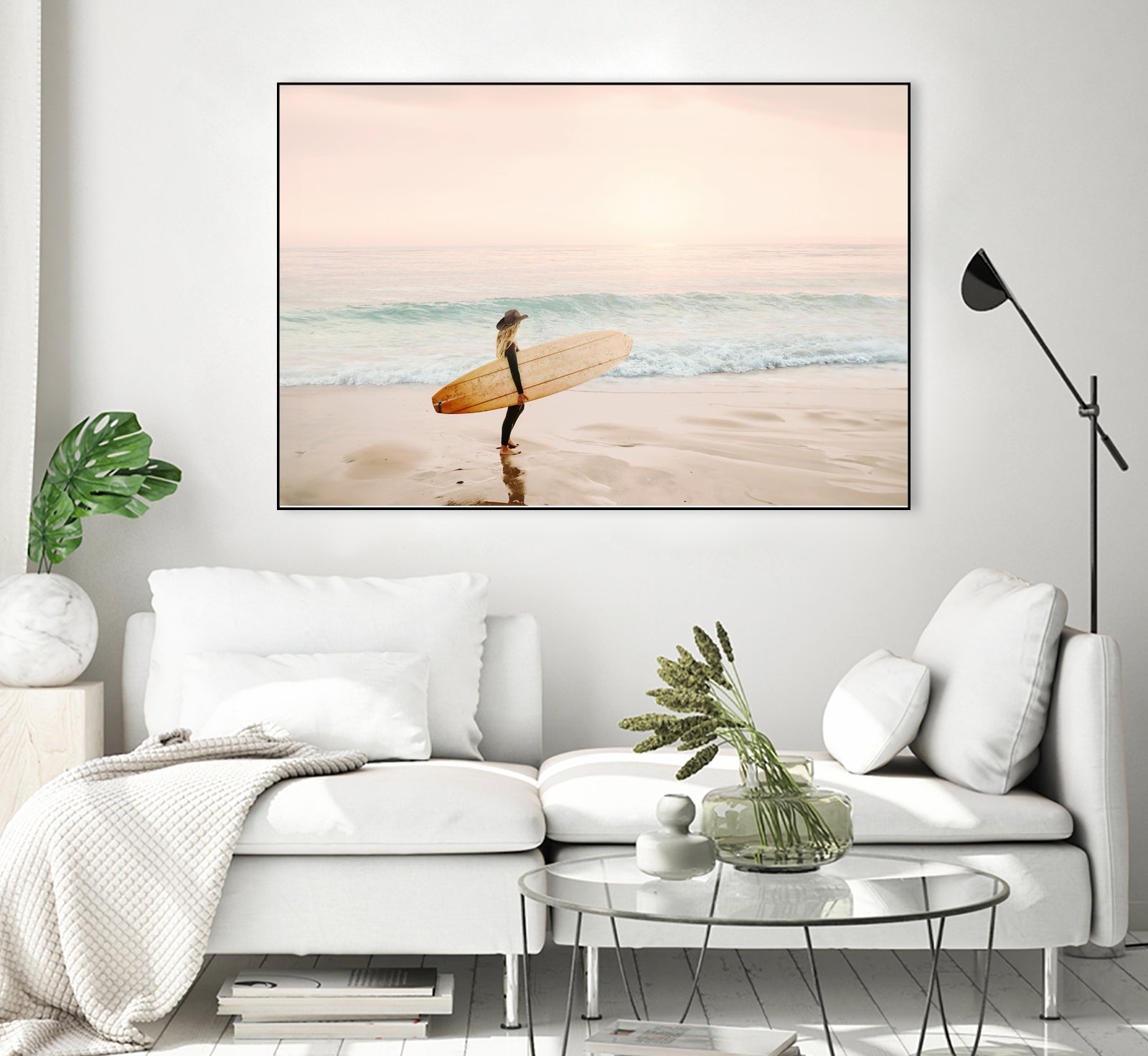 Surfer Cowgirl by Kathrin Pienaar on GIANT ART - outdoor landscape outdoor