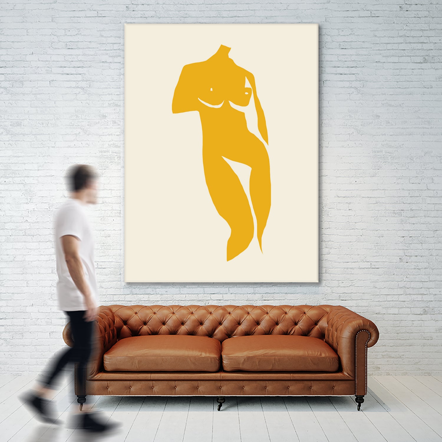 Silhouette Grace by Little Dean on GIANT ART - modern art figurative modern art