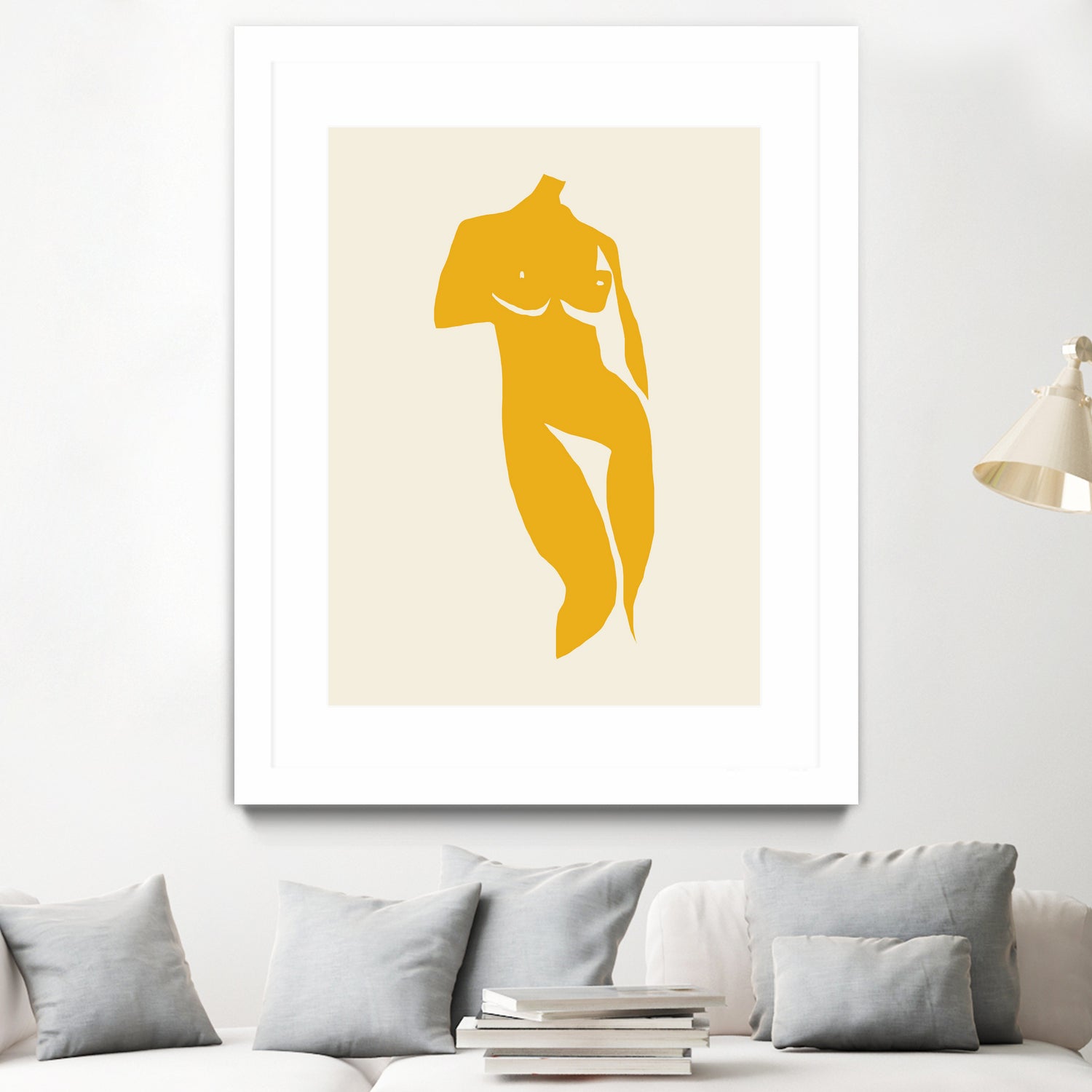 Silhouette Grace by Little Dean on GIANT ART - modern art figurative modern art