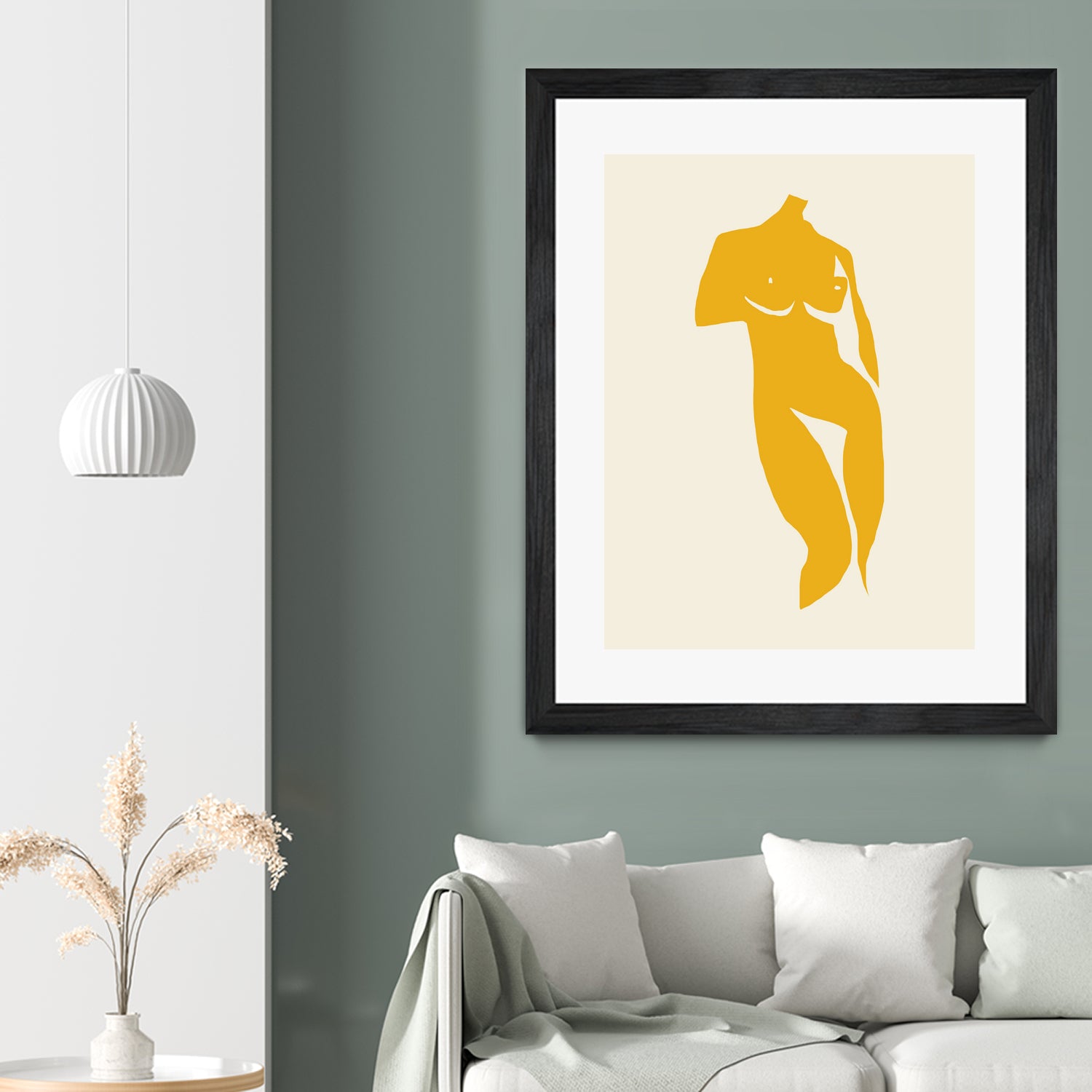 Silhouette Grace by Little Dean on GIANT ART - modern art figurative modern art