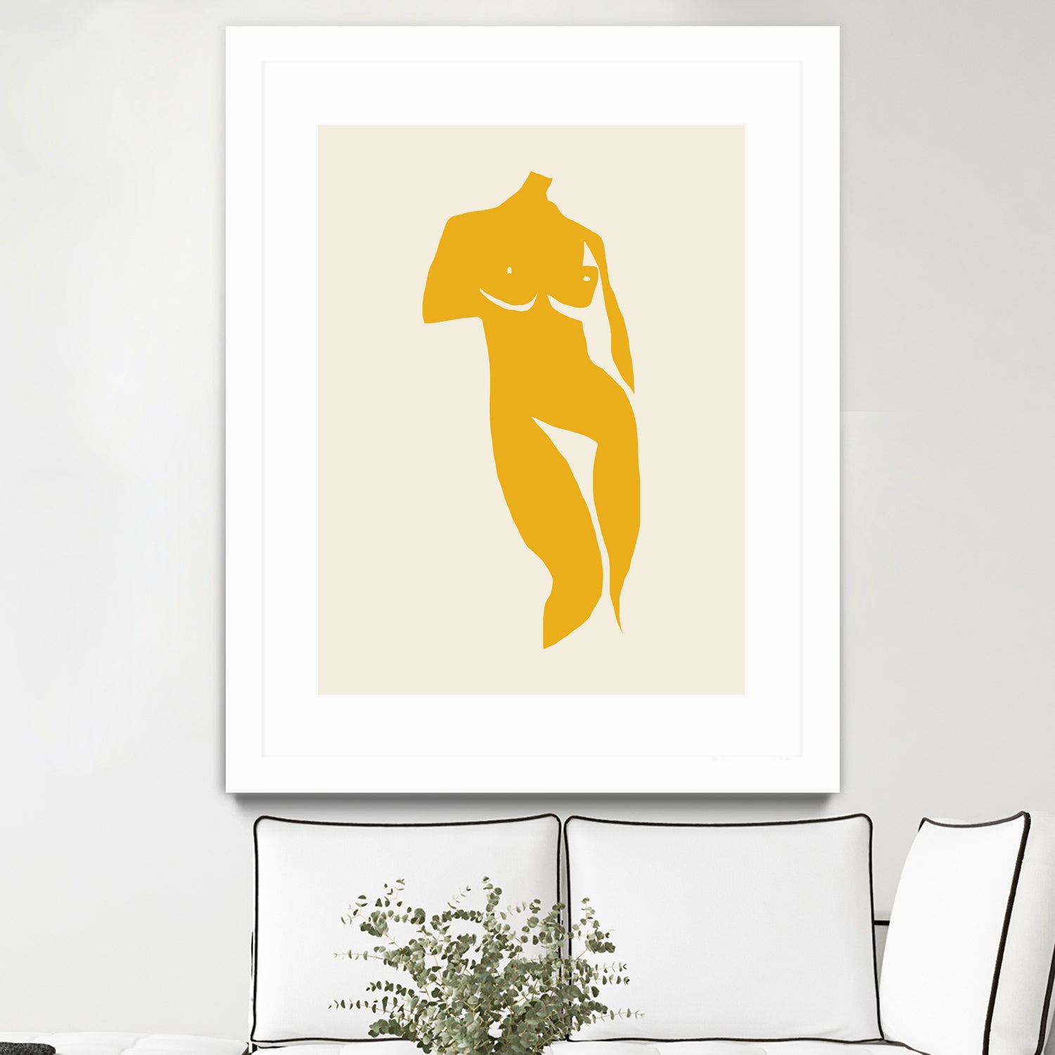 Silhouette Grace by Little Dean on GIANT ART - modern art figurative modern art
