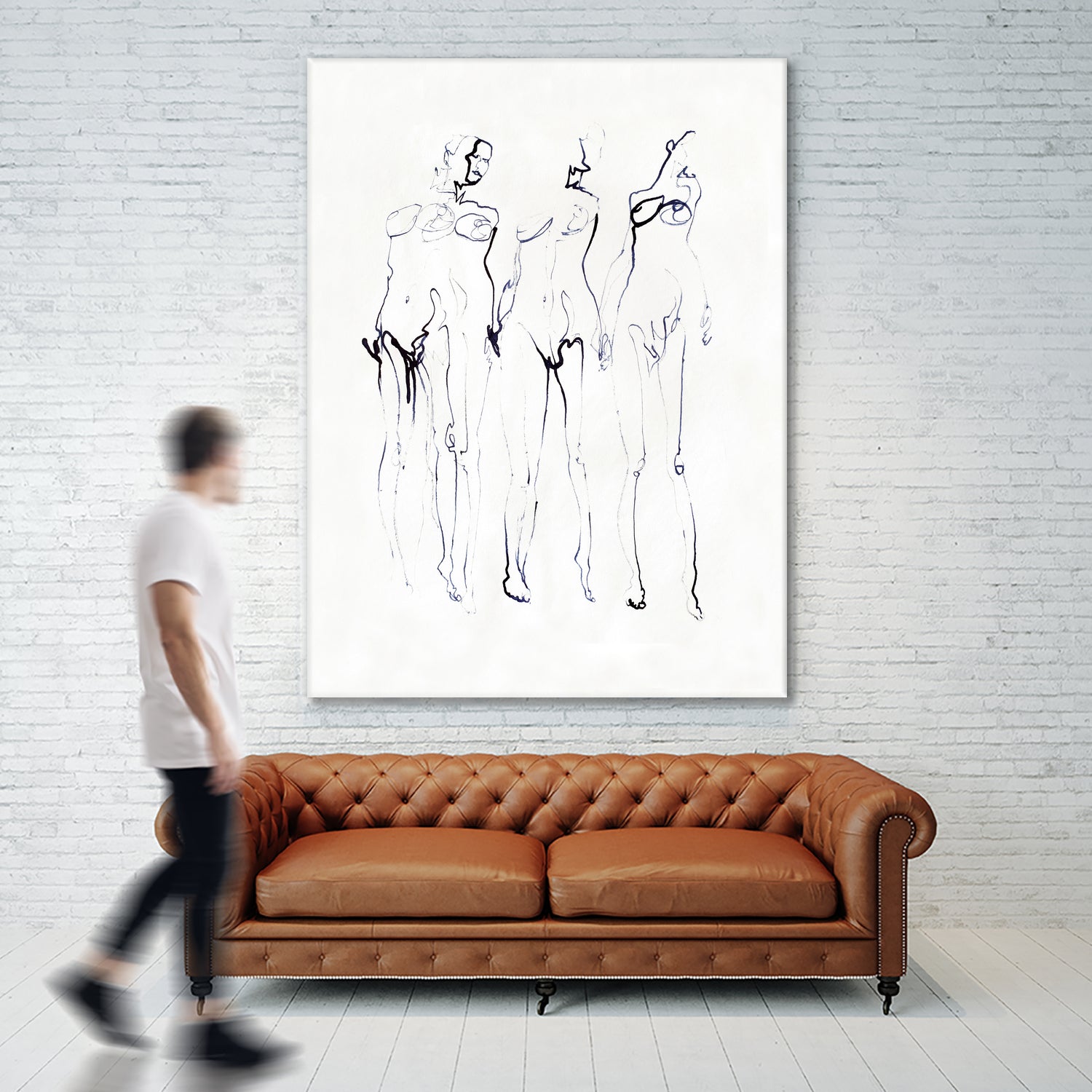 Figure Study 00 by Joshua Hoskins on GIANT ART - line art line art