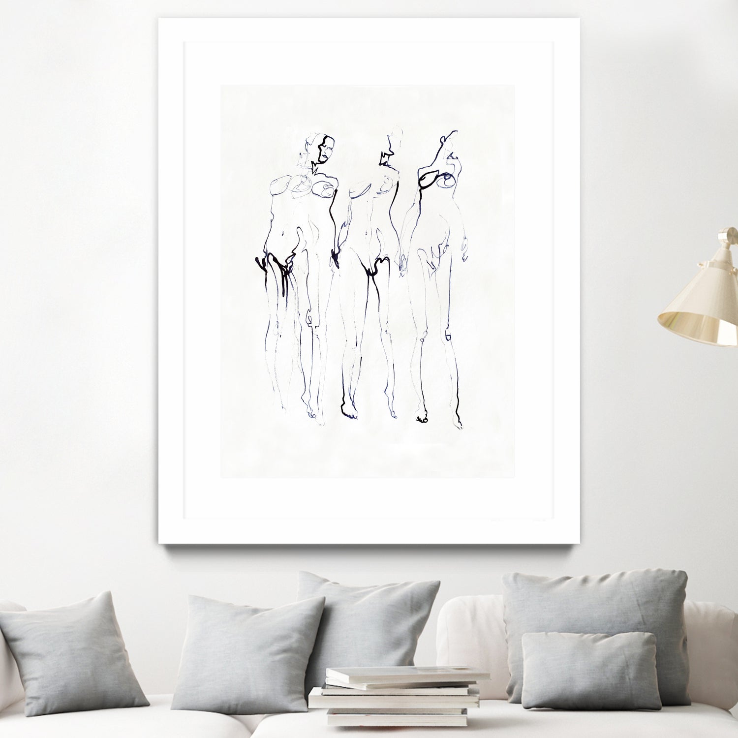 Figure Study 00 by Joshua Hoskins on GIANT ART - line art line art