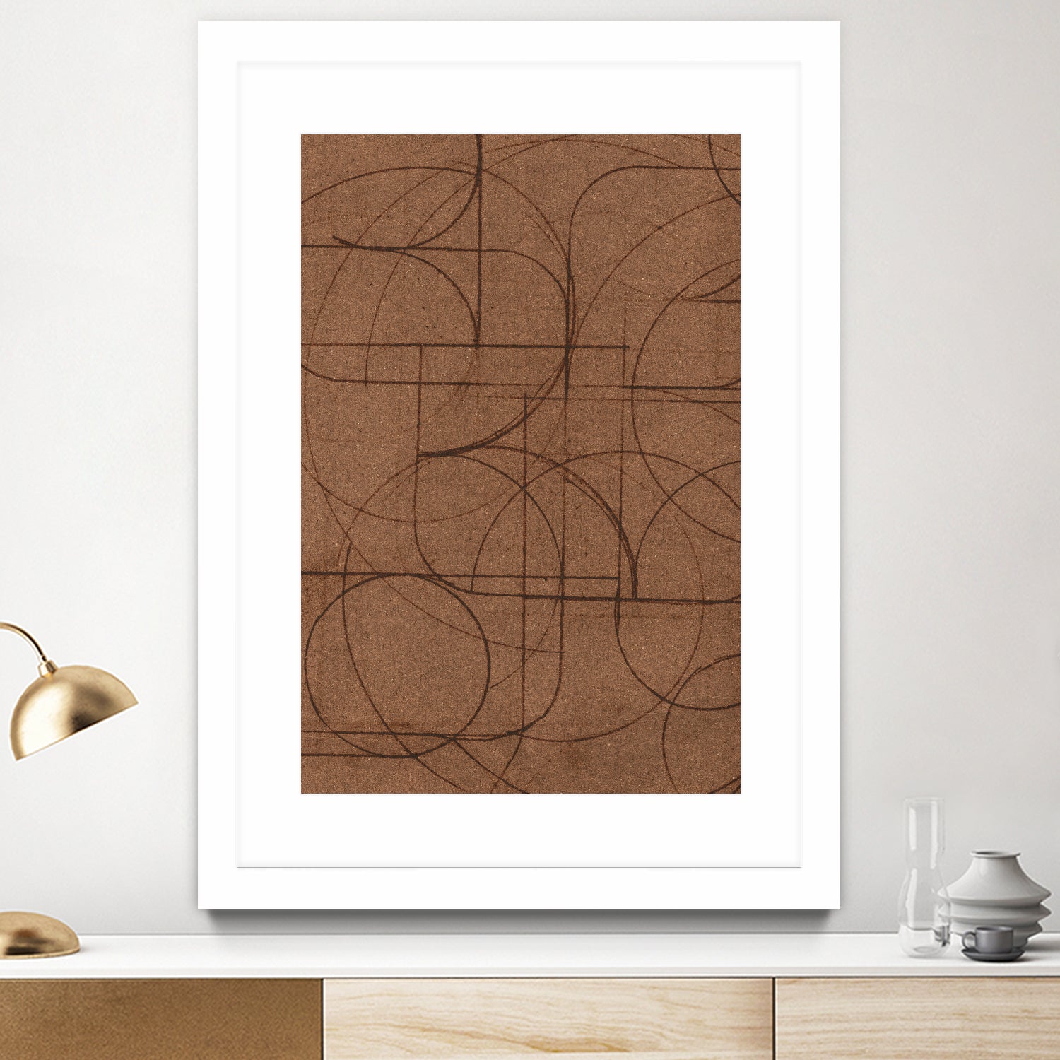 Curved 1 by Dan Hobday on GIANT ART - abstract pattern