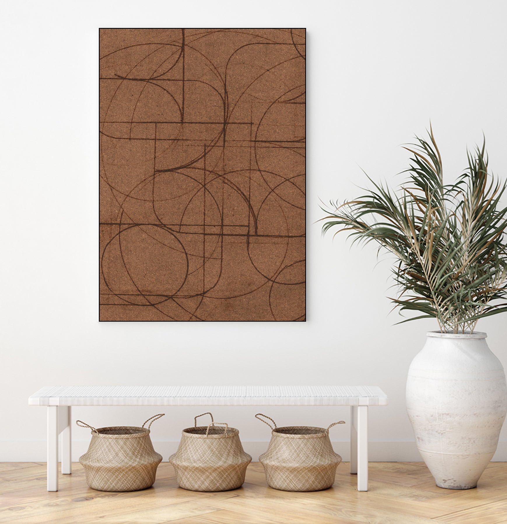 Curved 1 by Dan Hobday on GIANT ART - abstract pattern