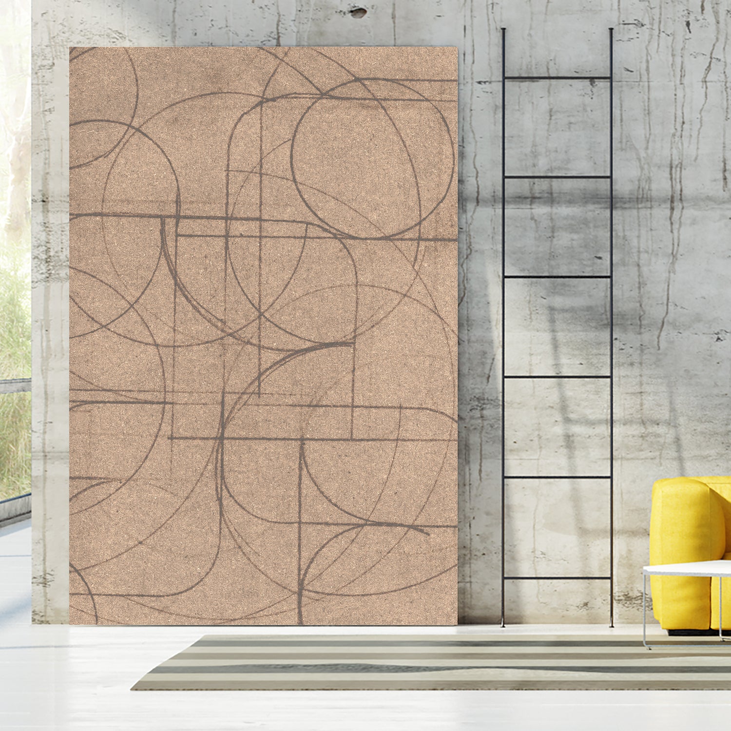 Curved 2 by Dan Hobday on GIANT ART - abstract pattern