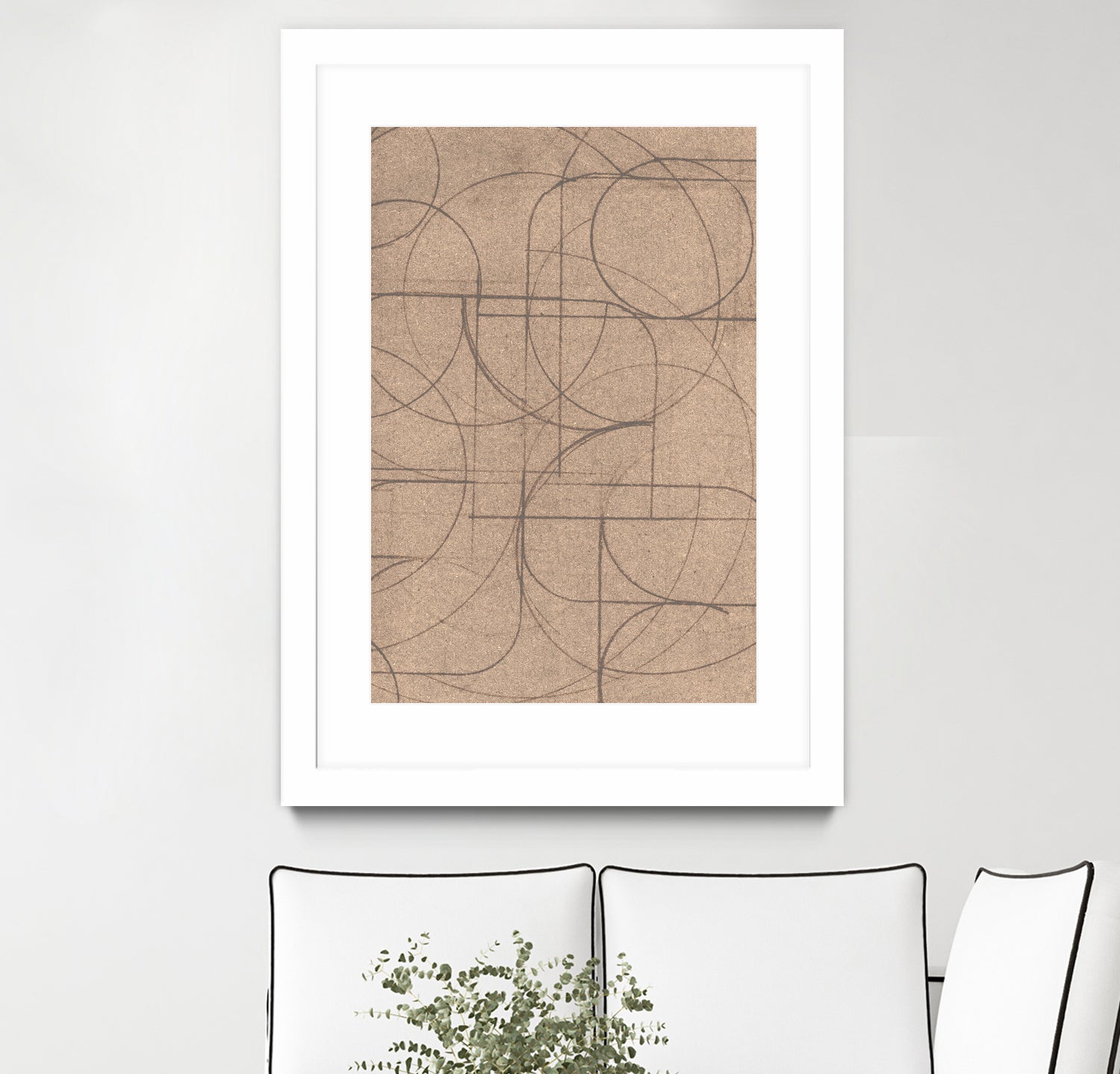 Curved 2 by Dan Hobday on GIANT ART - abstract pattern