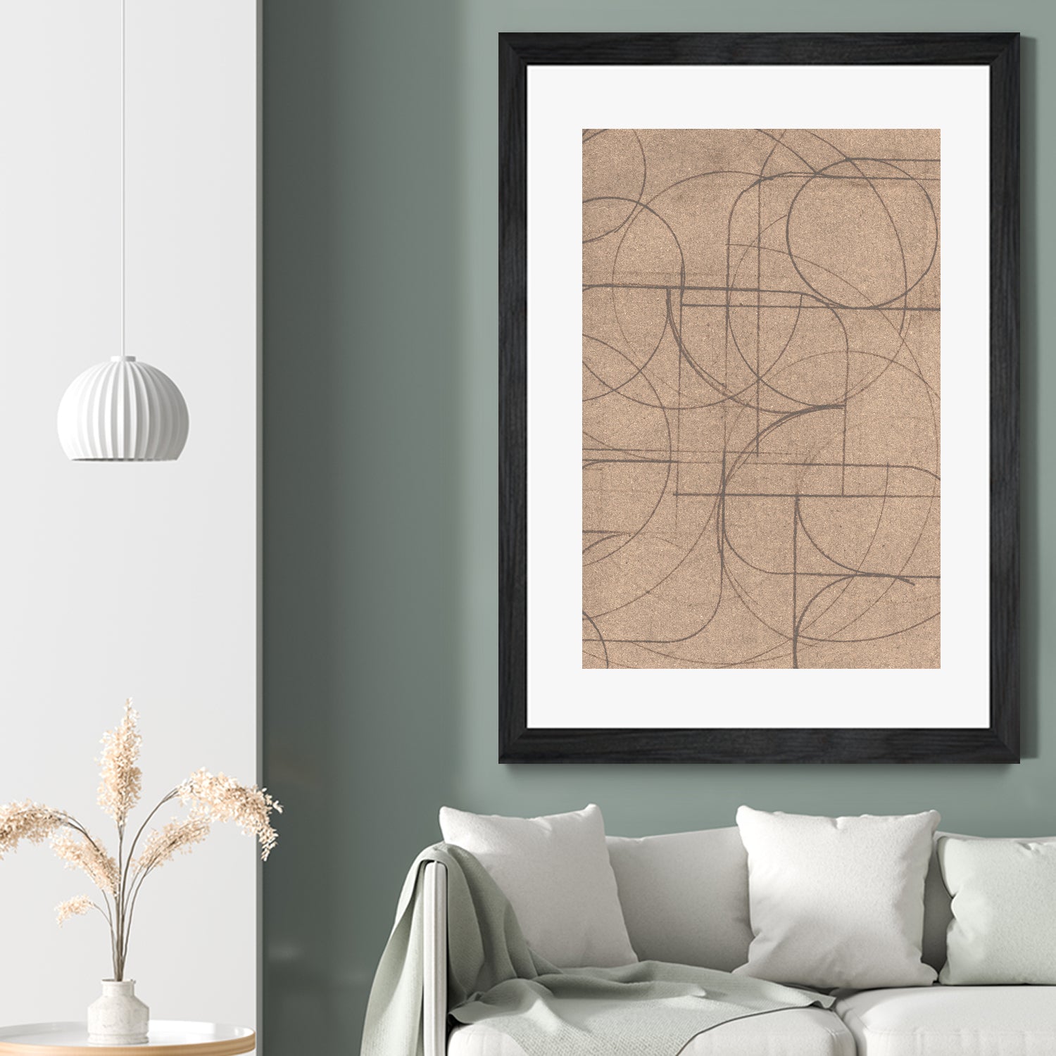 Curved 2 by Dan Hobday on GIANT ART - abstract pattern