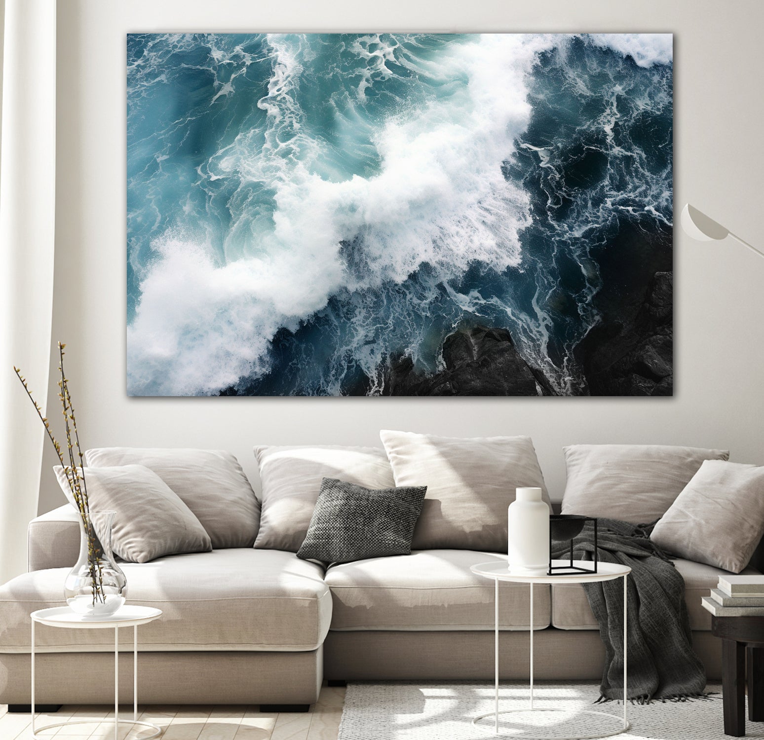 Rage In Blues..!! by Hosam.Karara on GIANT ART - blue landscape blended