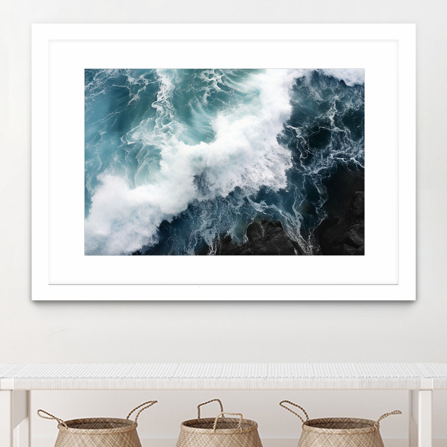 Rage In Blues..!! by Hosam.Karara on GIANT ART - blue landscape blended