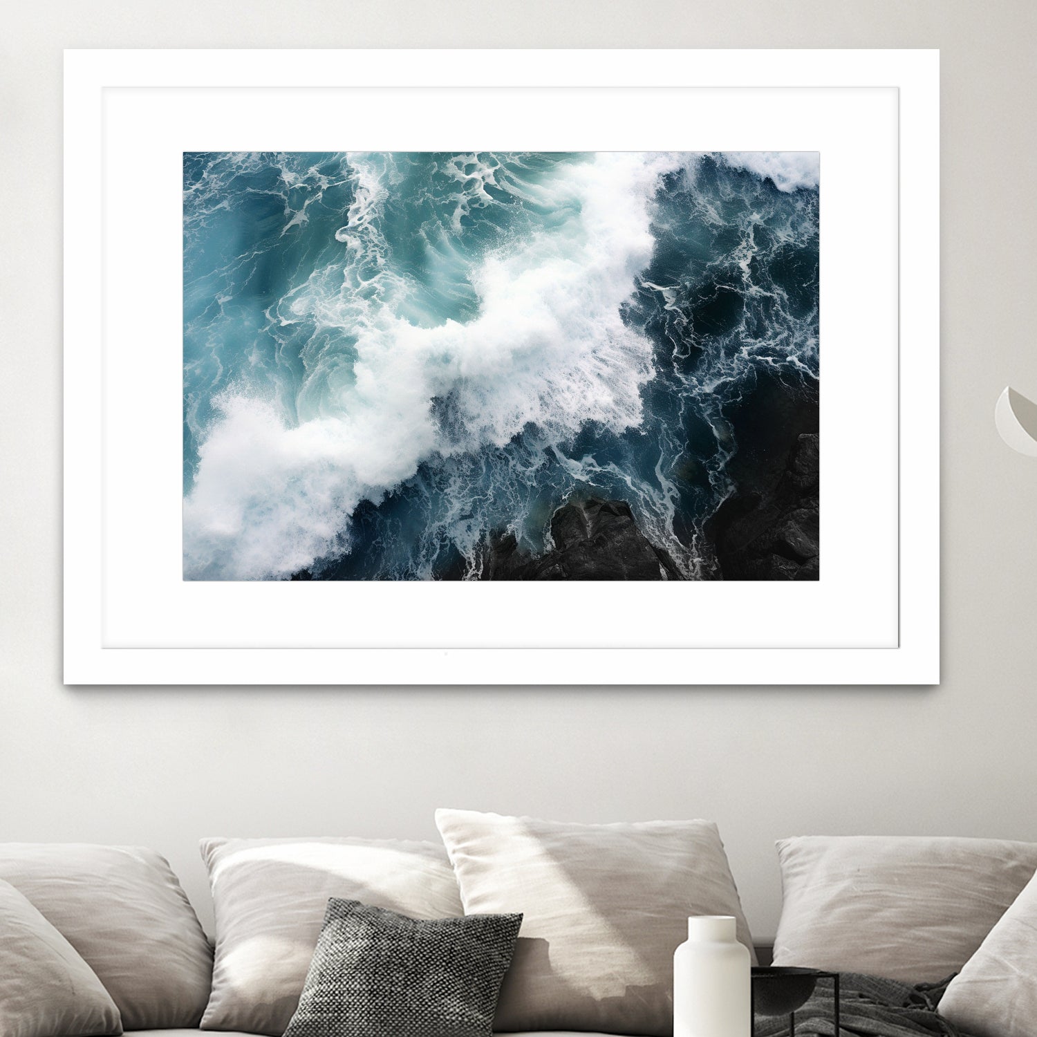 Rage In Blues..!! by Hosam.Karara on GIANT ART - blue landscape blended