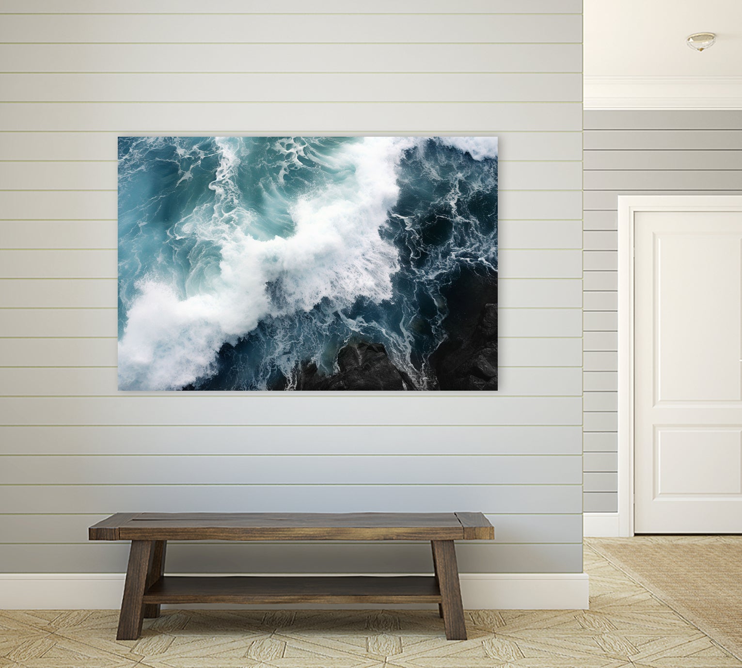 Rage In Blues..!! by Hosam.Karara on GIANT ART - blue landscape blended