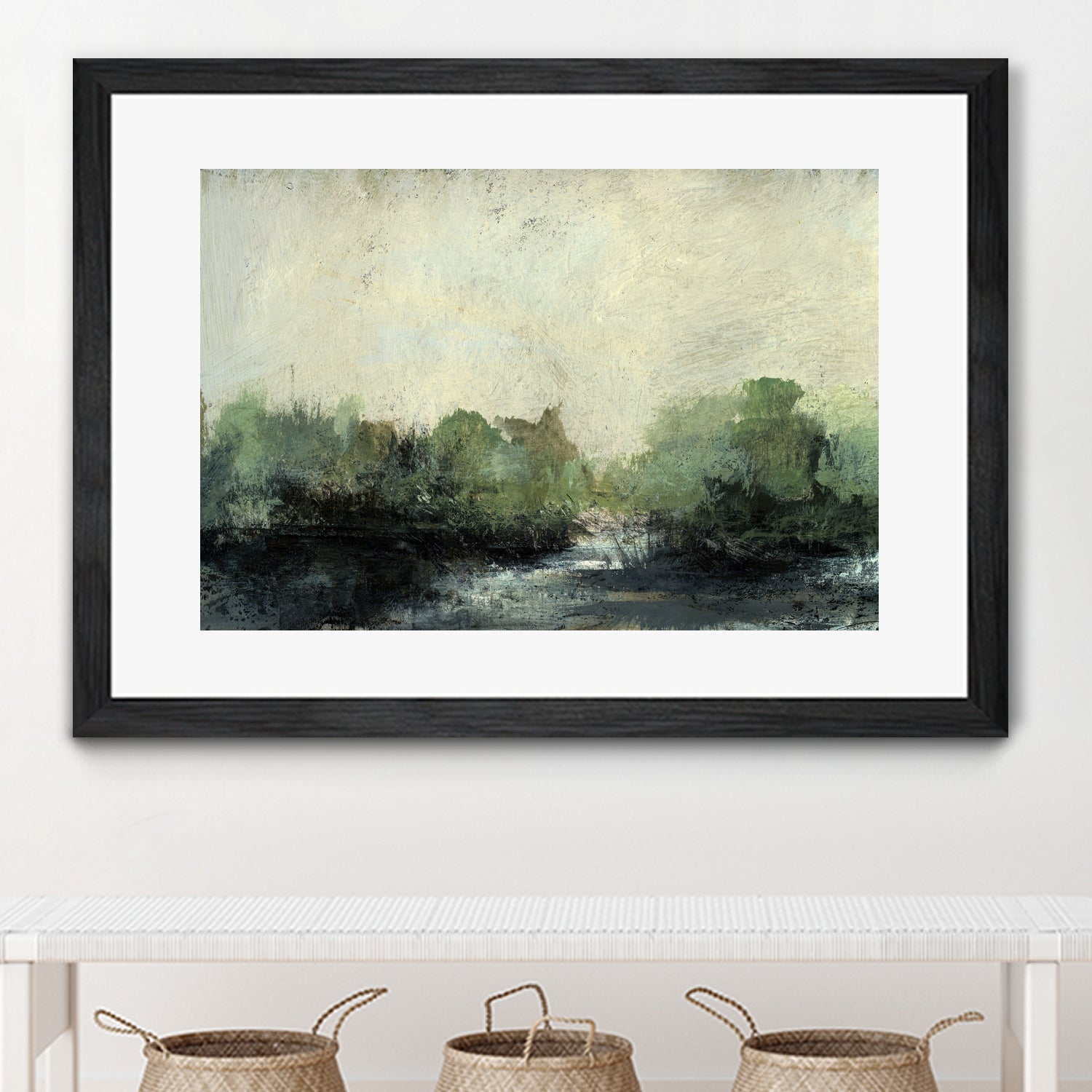 Forest Stream by Dan Hobday on GIANT ART - nature and landscapes painting