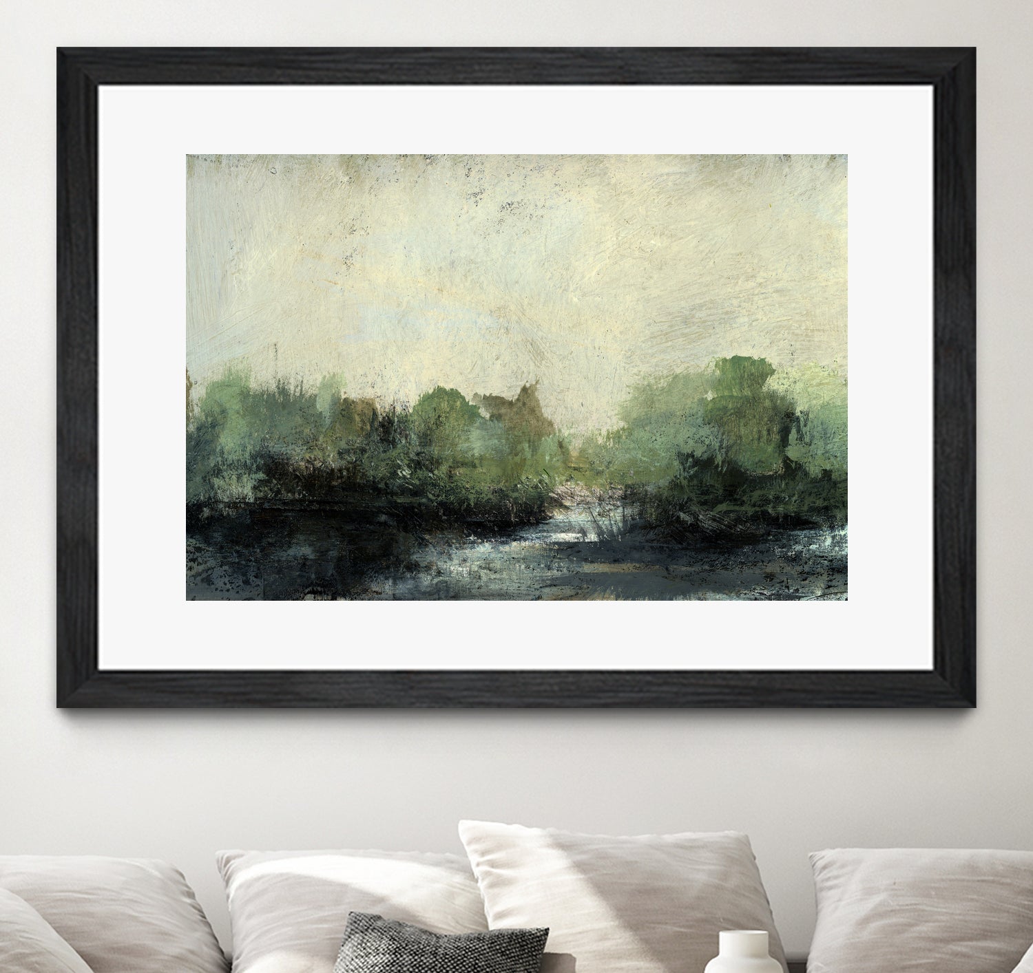 Forest Stream by Dan Hobday on GIANT ART - nature and landscapes painting