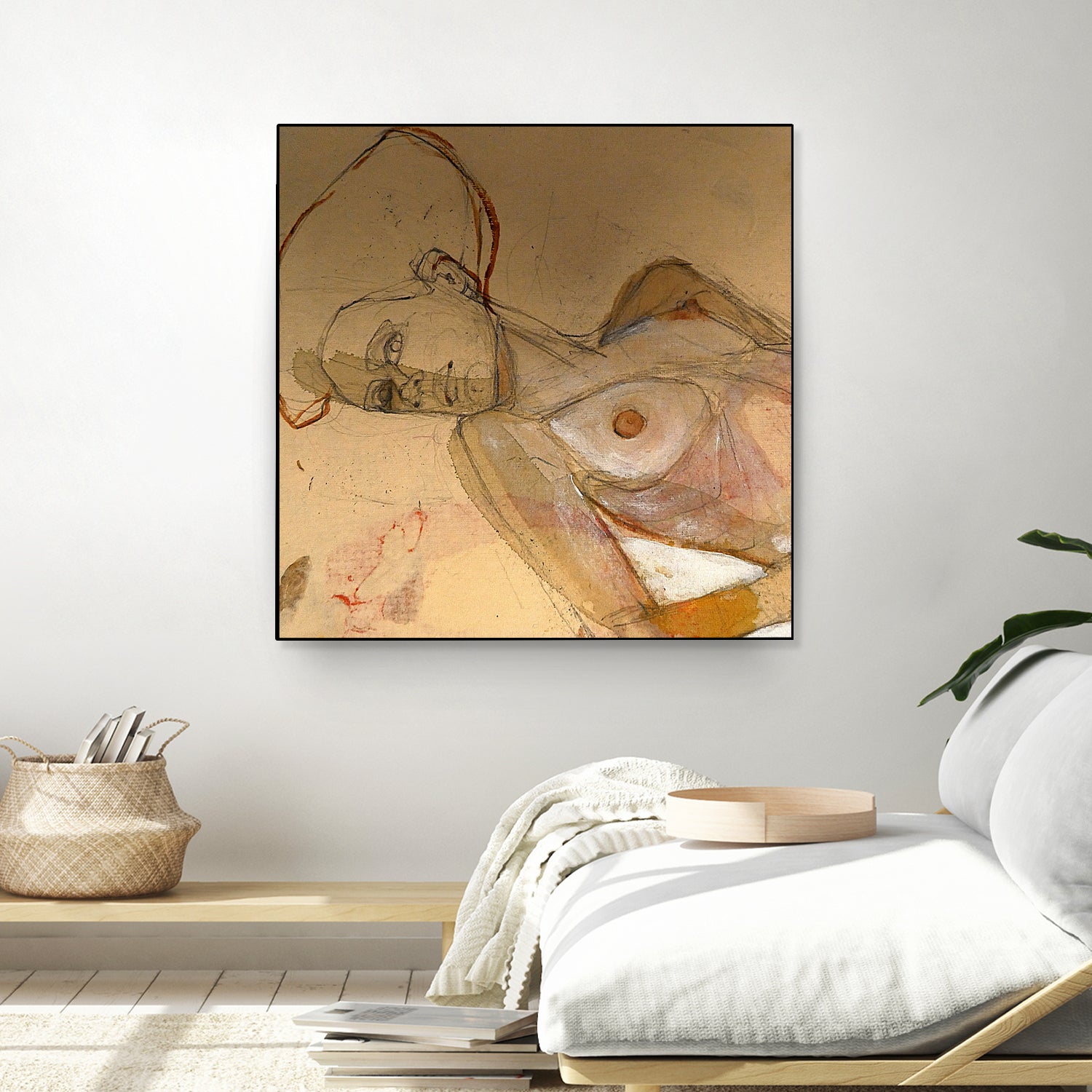 Egon Schiele Tribute by Doris Schmitz on GIANT ART - 3393 illustration