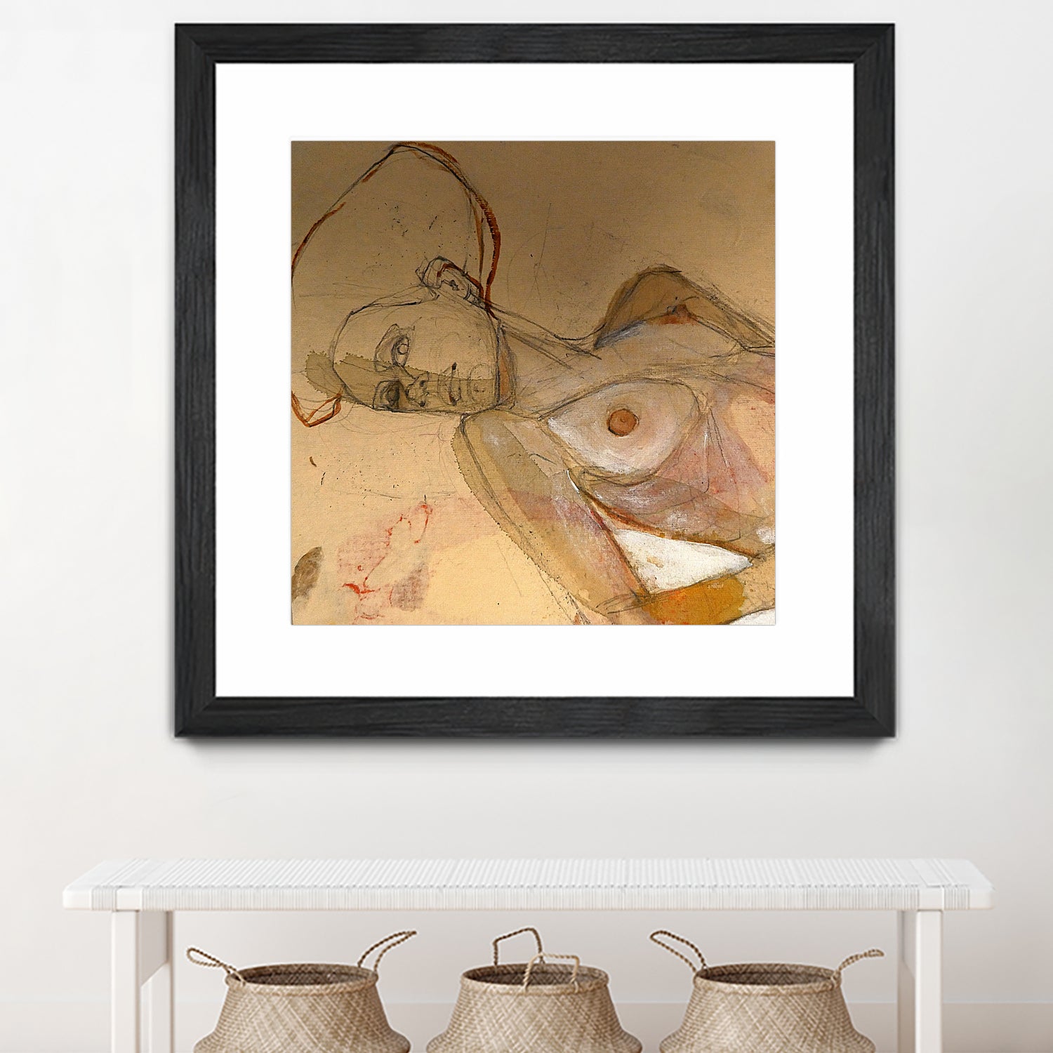 Egon Schiele Tribute by Doris Schmitz on GIANT ART - 3393 illustration