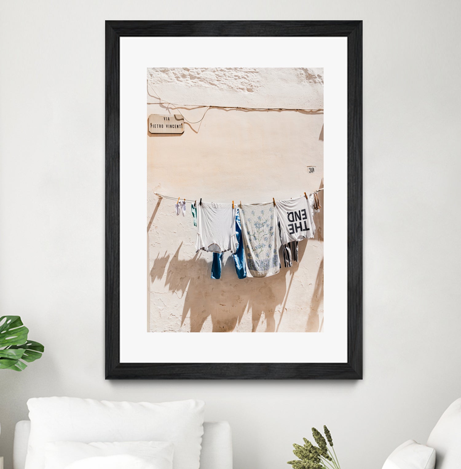 Laundry at the wall by Photolovers on GIANT ART -