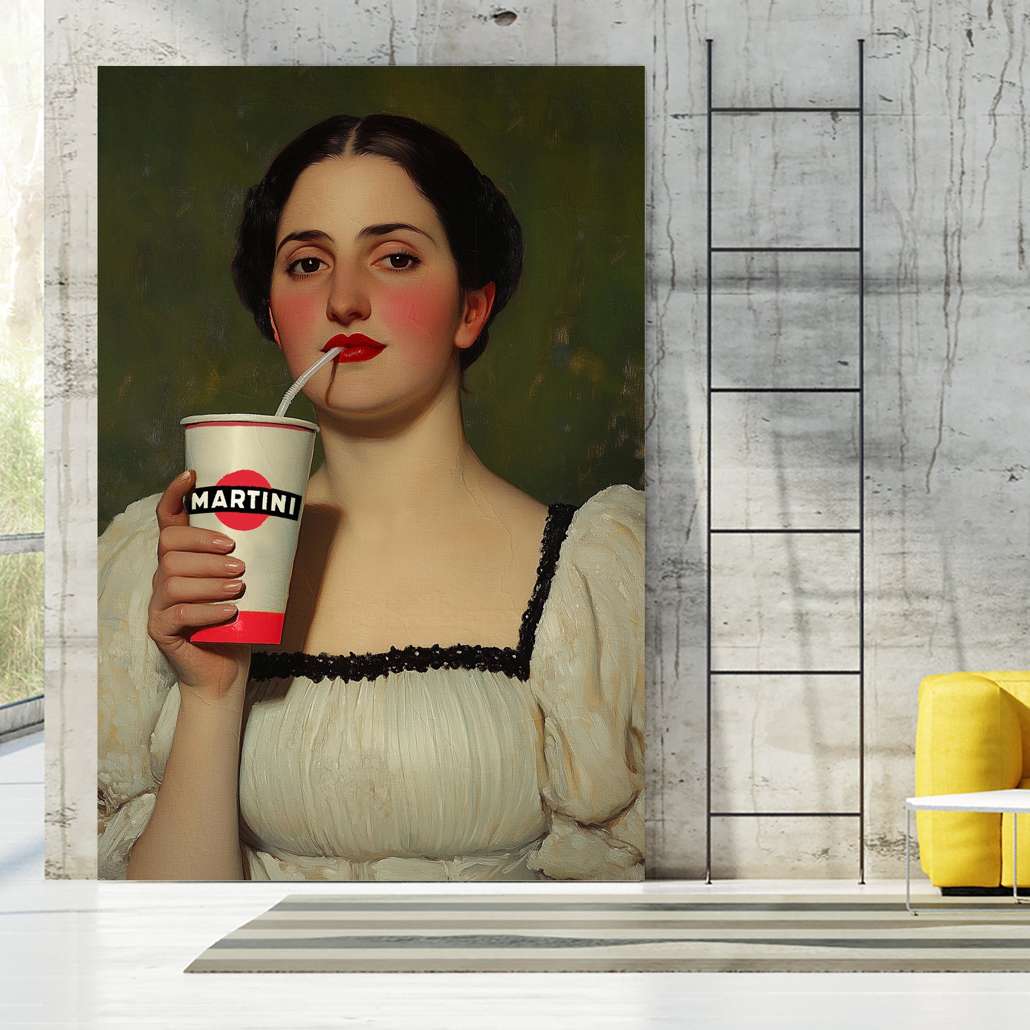 Casual Martini by Dikhotomy on GIANT ART - human face food and drinks human face