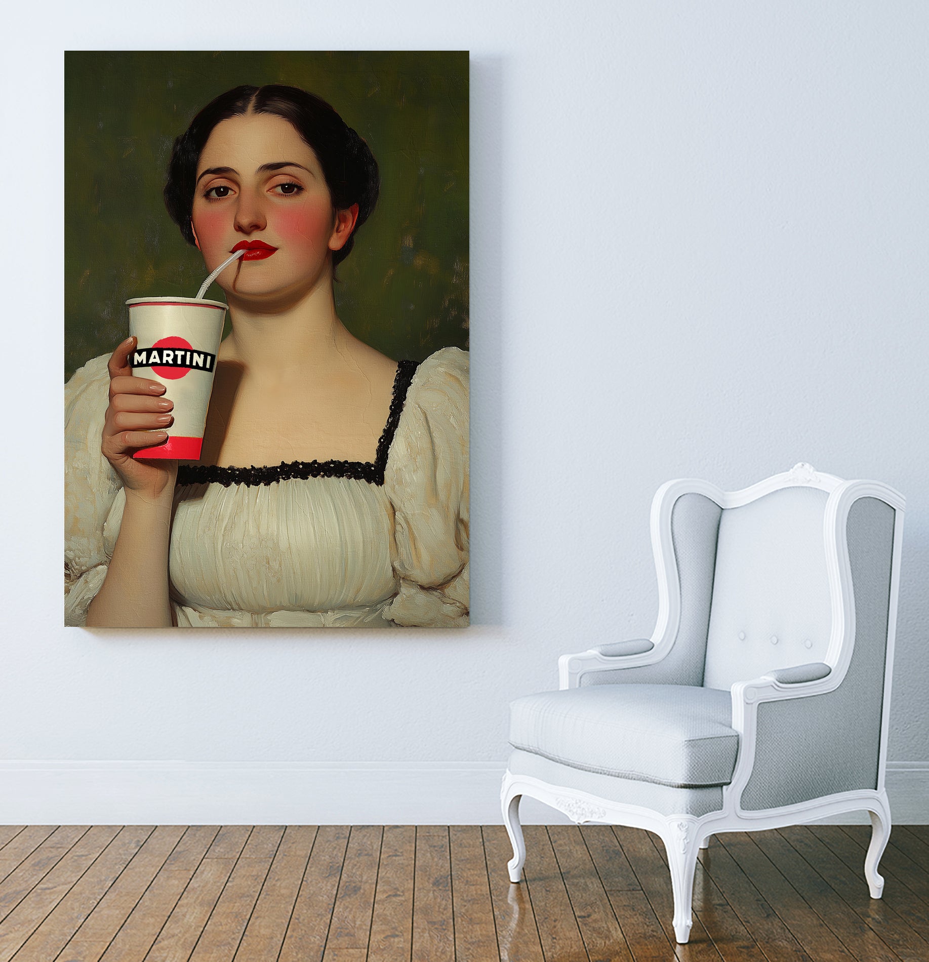 Casual Martini by Dikhotomy on GIANT ART - human face food and drinks human face