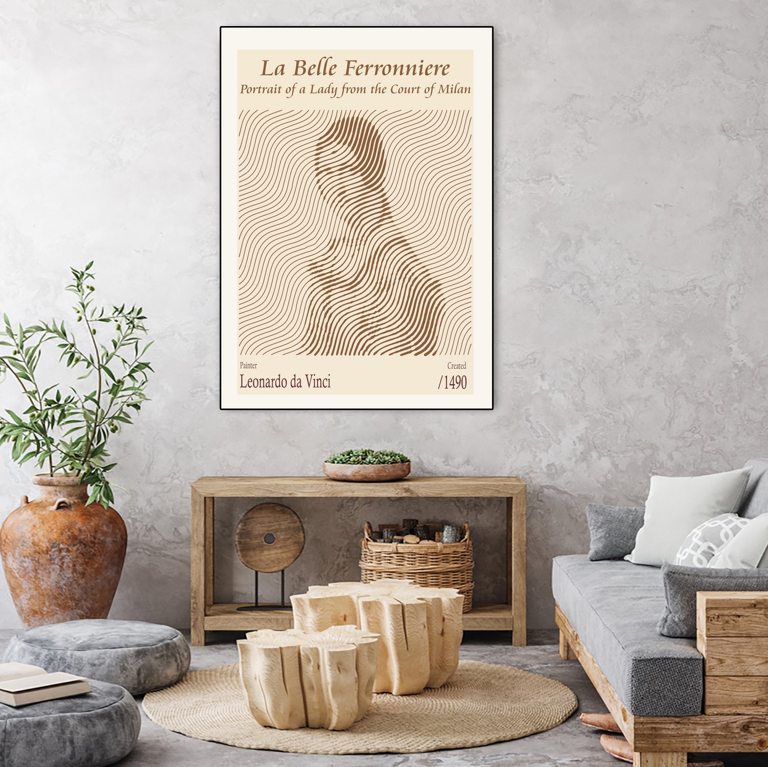 Wave Portrait by Doa Project on GIANT ART - 3000 illustration