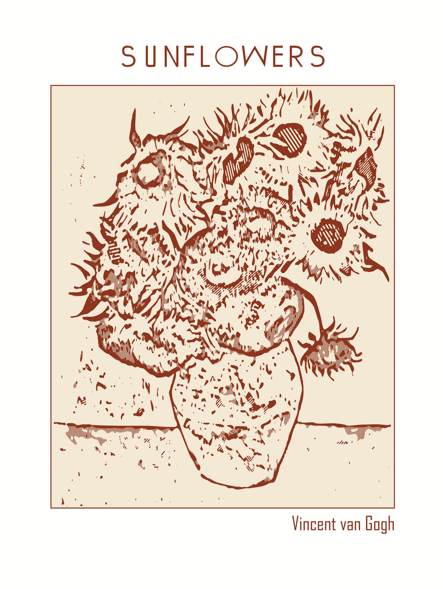 Golden Blooms by Doa Project on GIANT ART - 3000 illustration