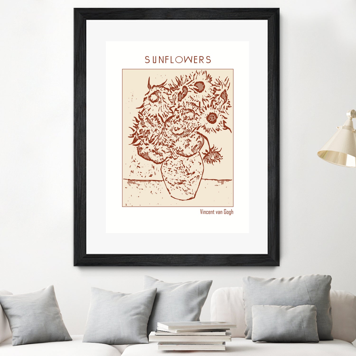 Golden Blooms by Doa Project on GIANT ART - 3000 illustration