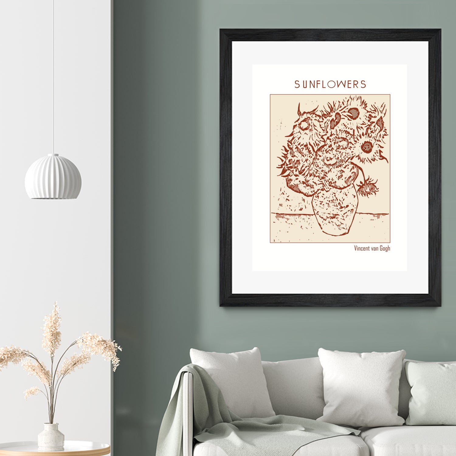 Golden Blooms by Doa Project on GIANT ART - 3000 illustration