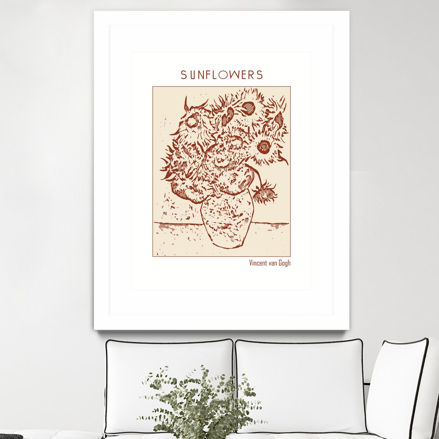 Golden Blooms by Doa Project on GIANT ART - 3000 illustration